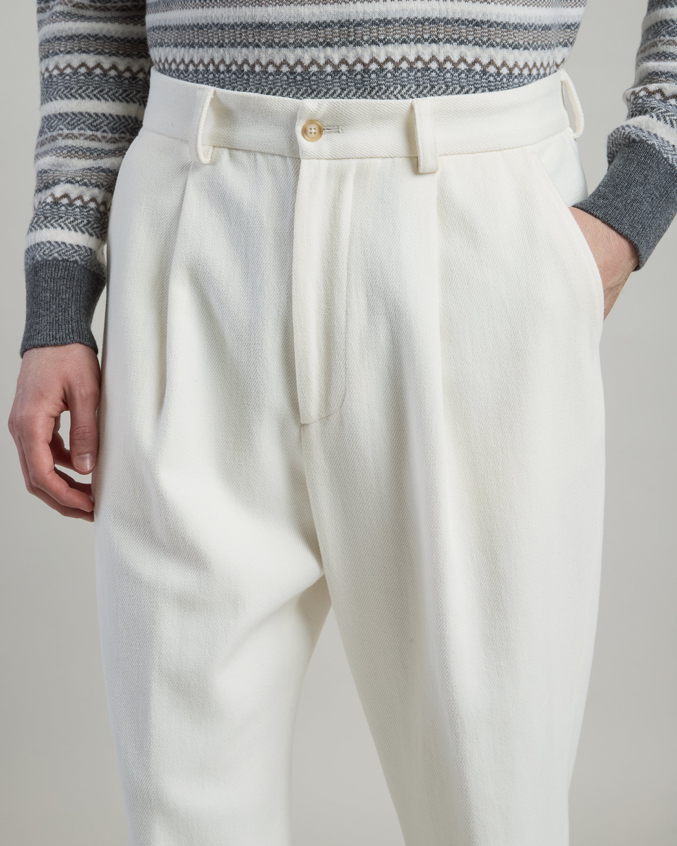 PANTALONE COTONE LANA