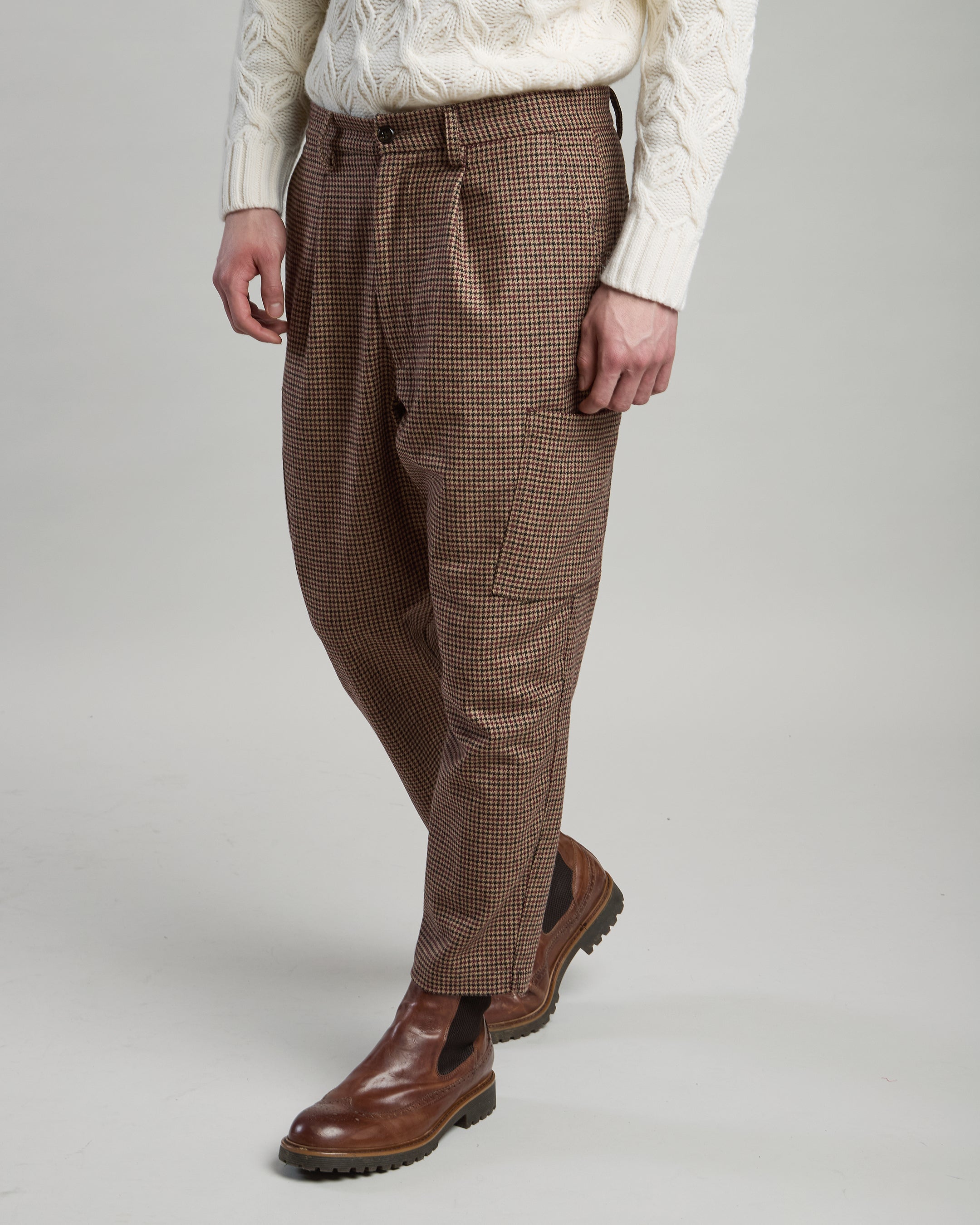 WOOL TROUSERS