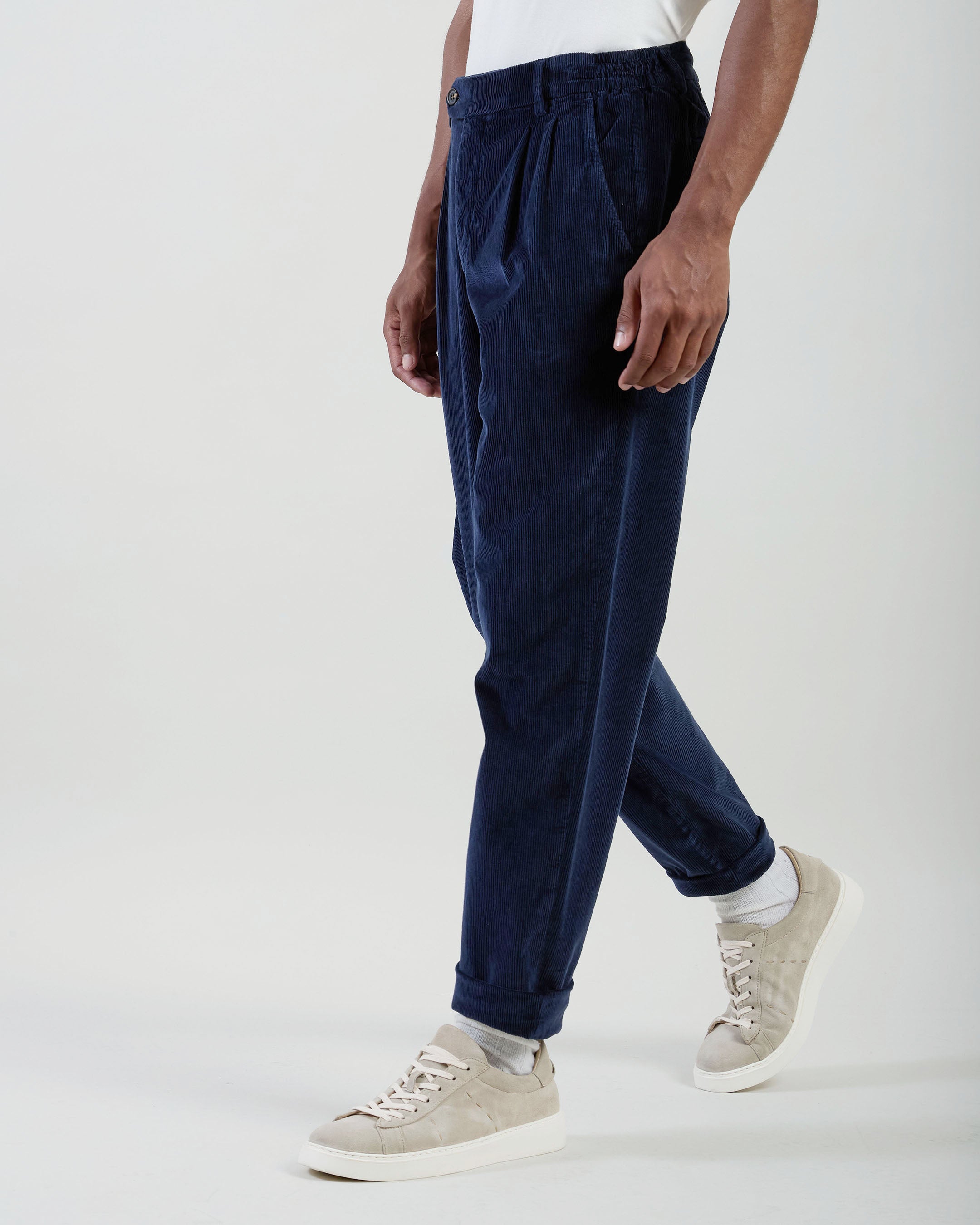 PANTALONE COTONE MODAL VELLUTO