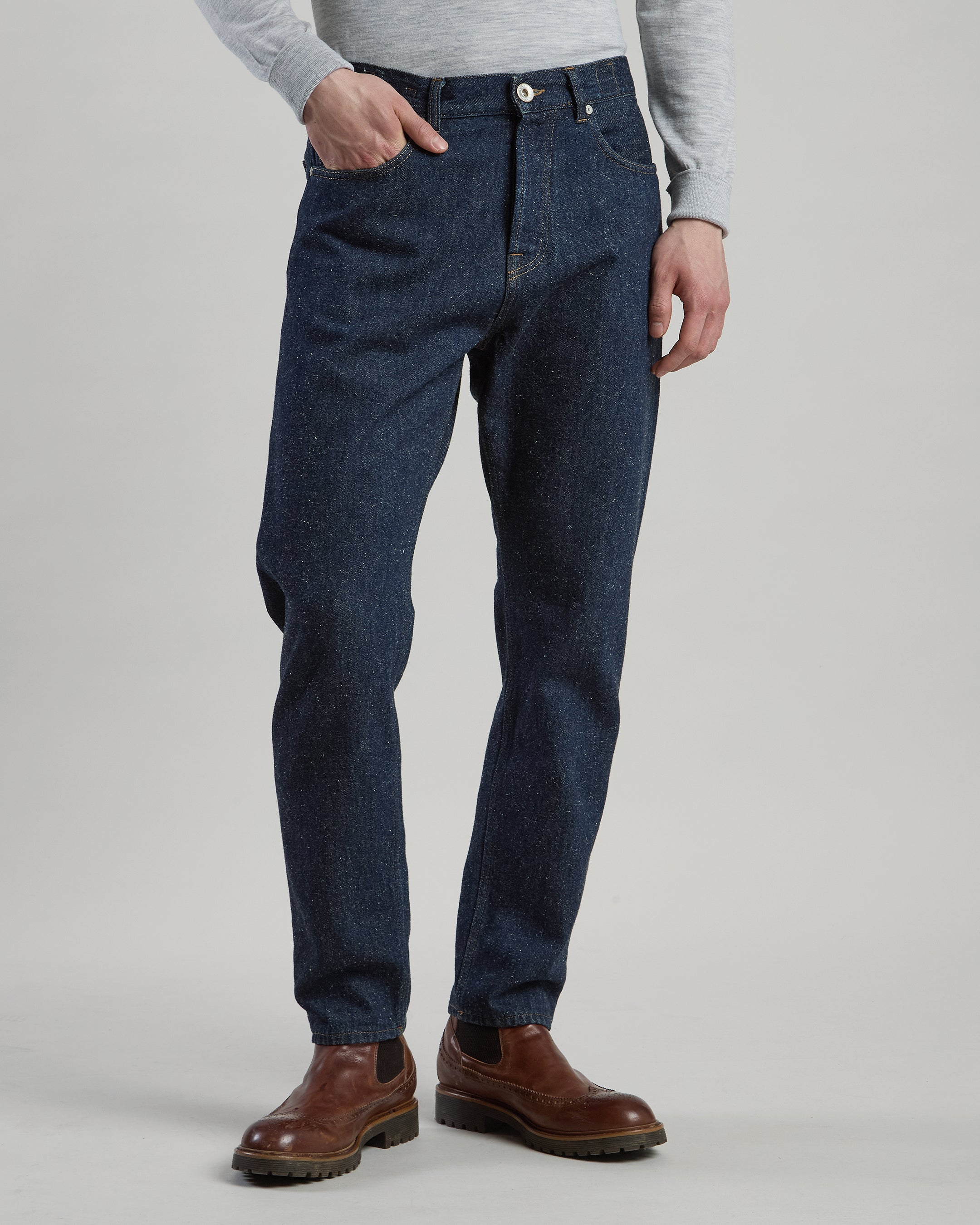 COTTON SILK DENIM