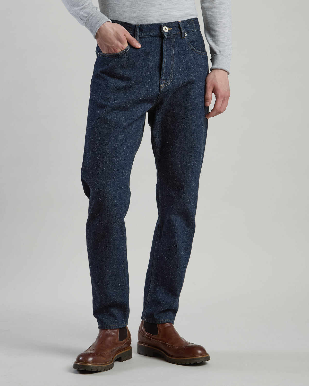 COTTON SILK DENIM