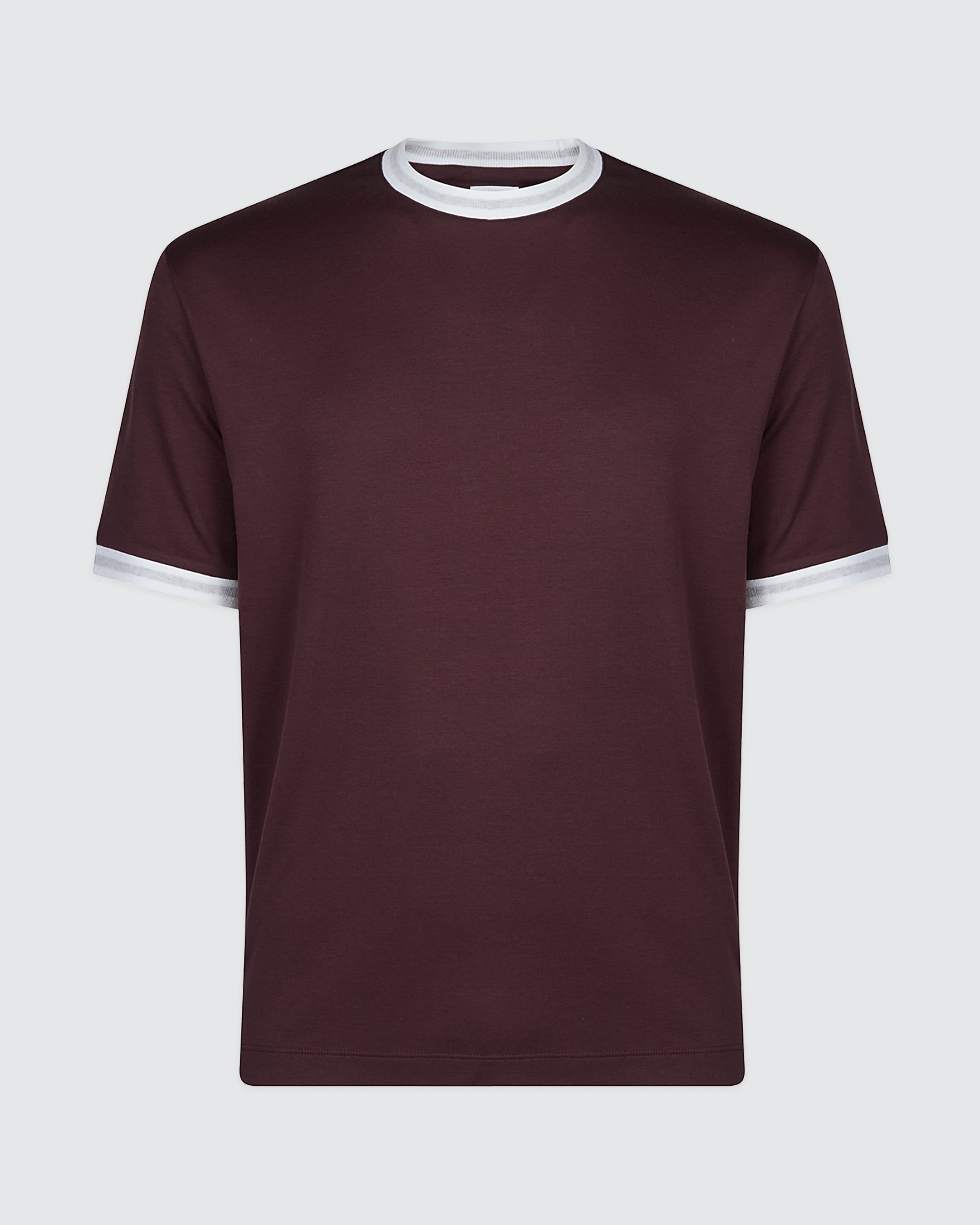 T-SHIRT GIROCOLLO COTONE GIZA INTERLOCK