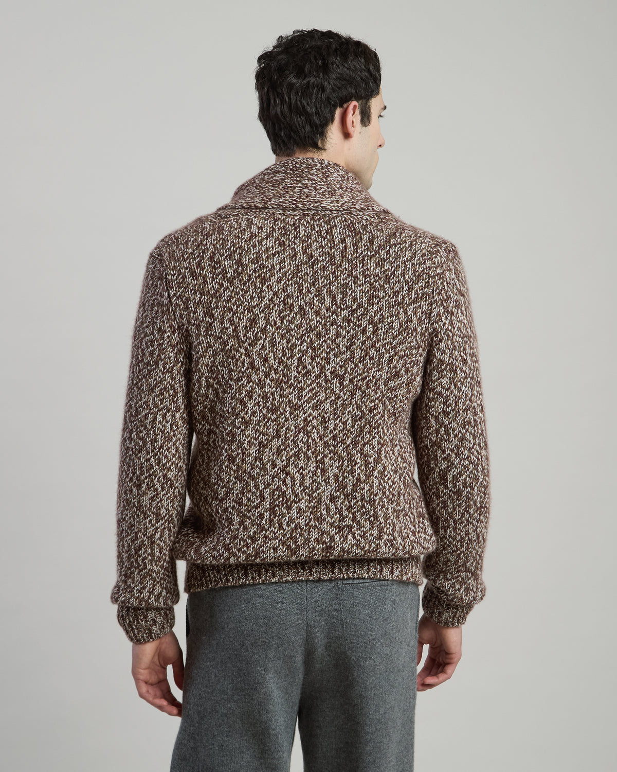 CARDIGAN CASHMERE MOULINE' alternative