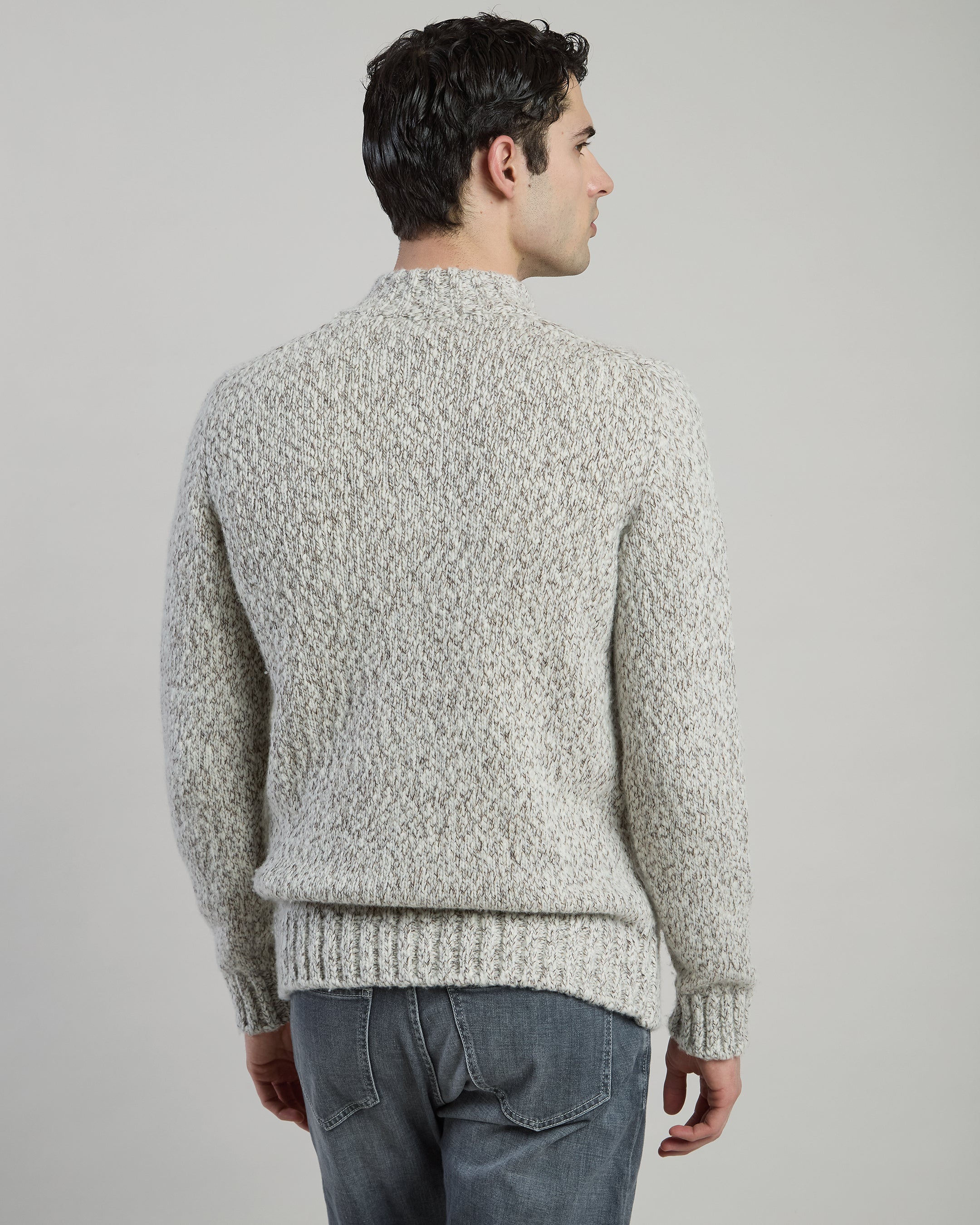 MAGLIA FULL ZIP CASHMERE LANA