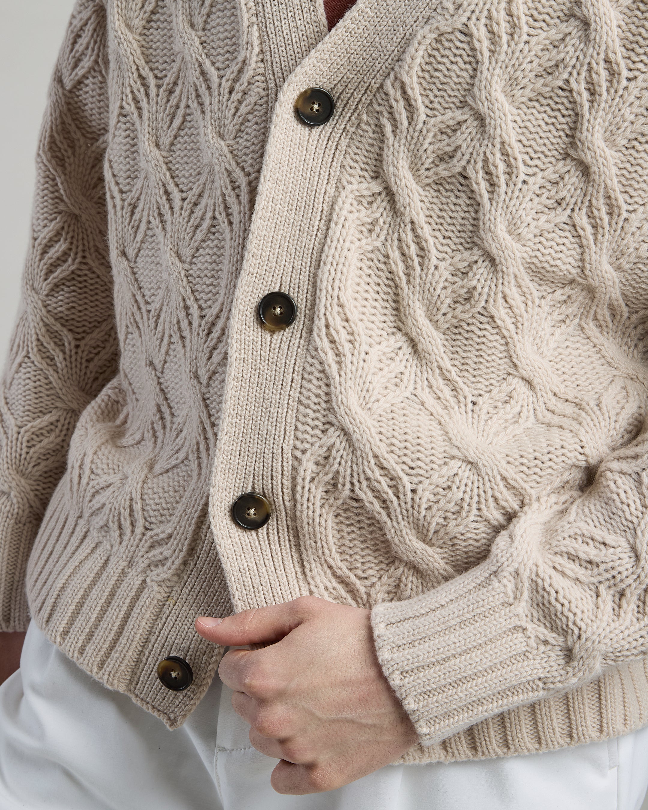 CARDIGAN CASHMERE LANA