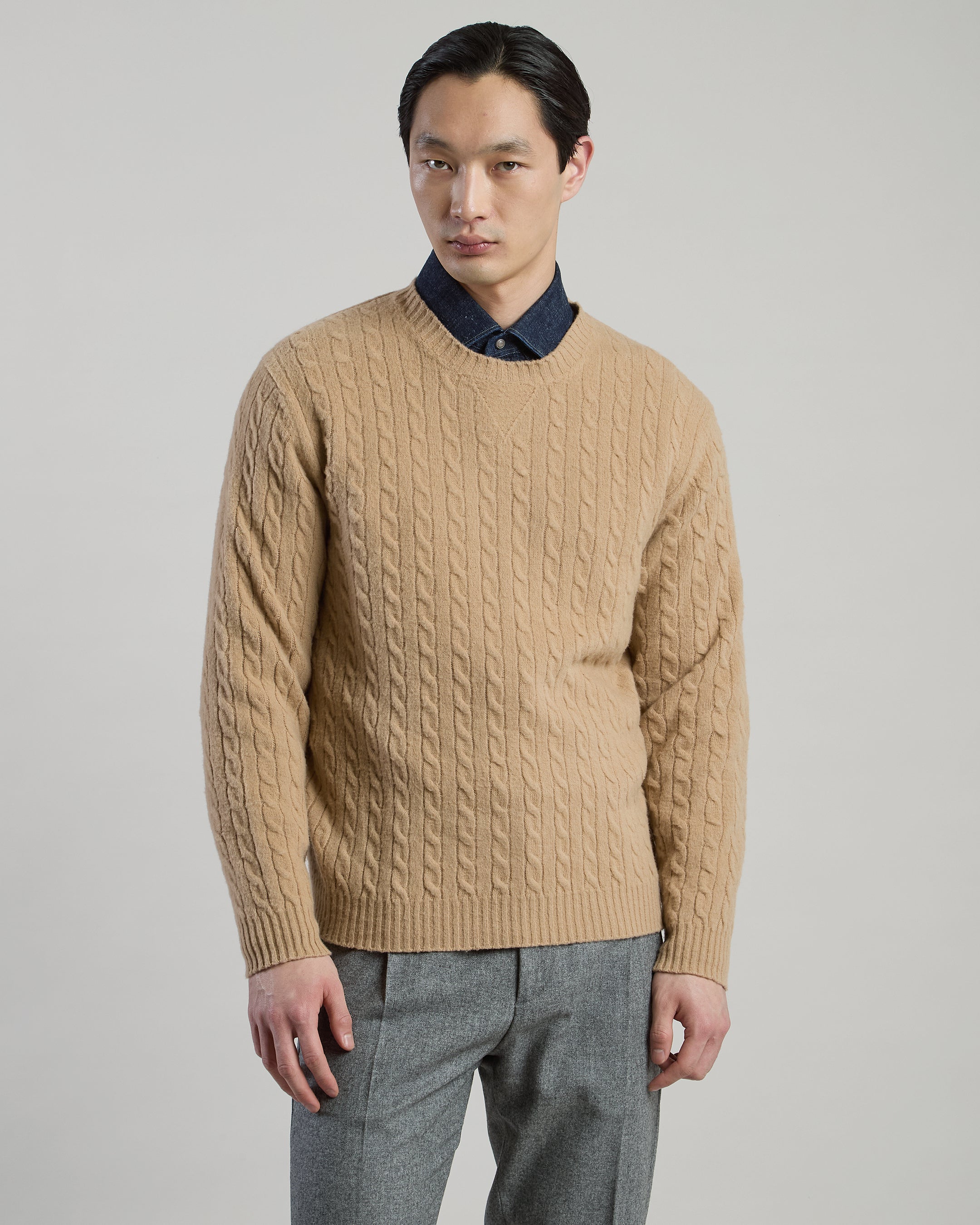 MAGLIA GIROCOLLO CASHMERE LANA