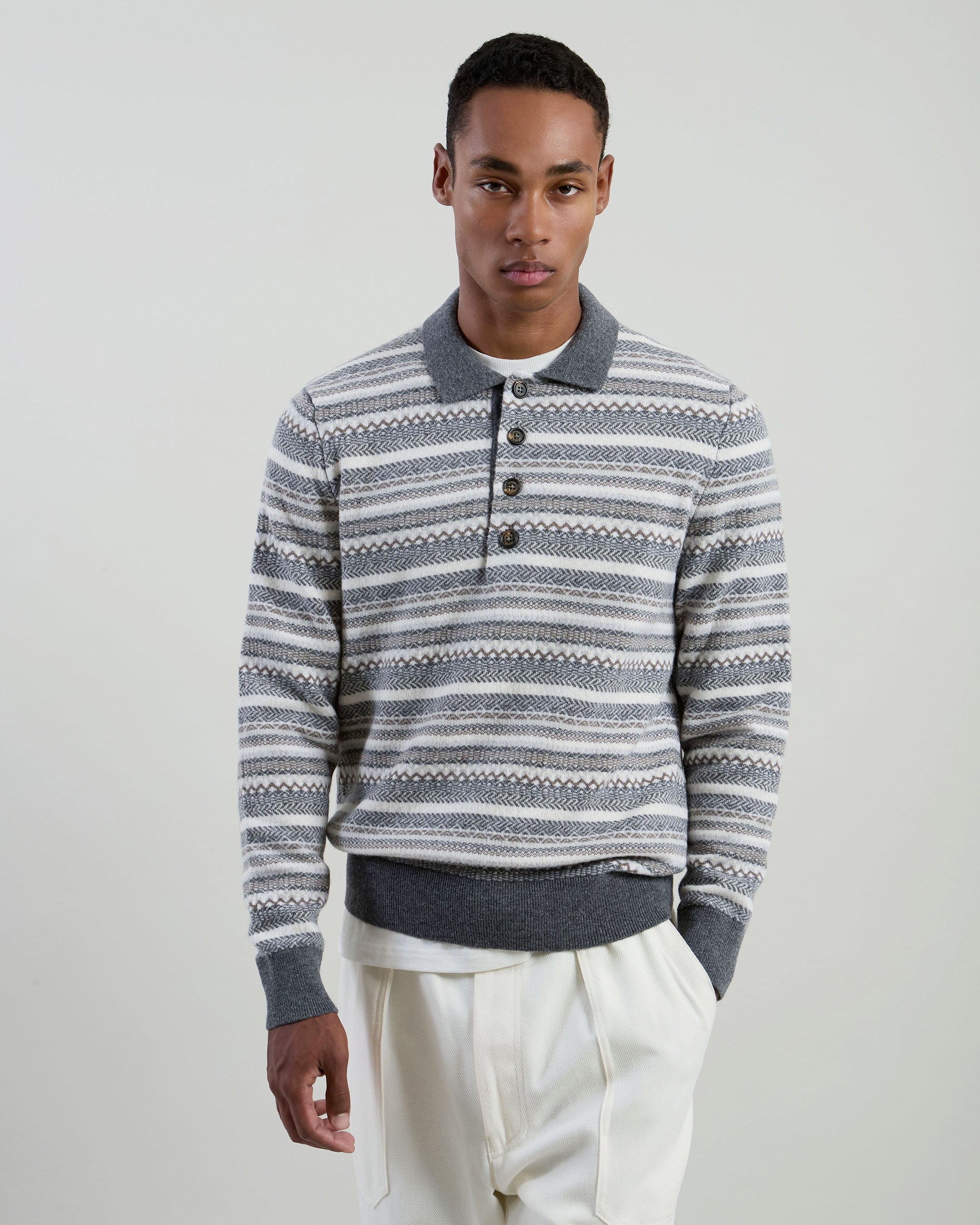 POLO IN MAGLIA LANA