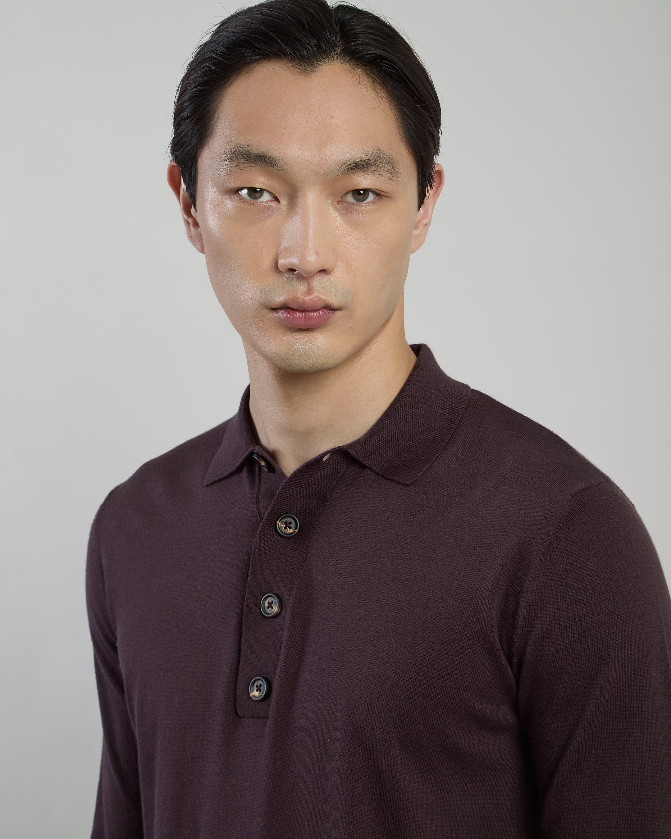 POLO IN MAGLIA COTONE CASHMERE