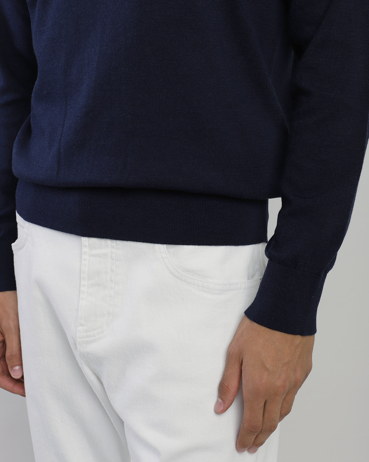 POLO IN MAGLIA COTONE CASHMERE