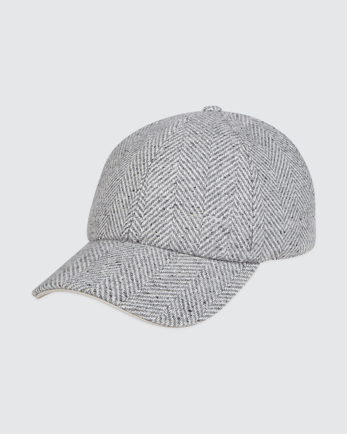 CAPPELLO SETA CASHMERE SPIGATO E PELLE