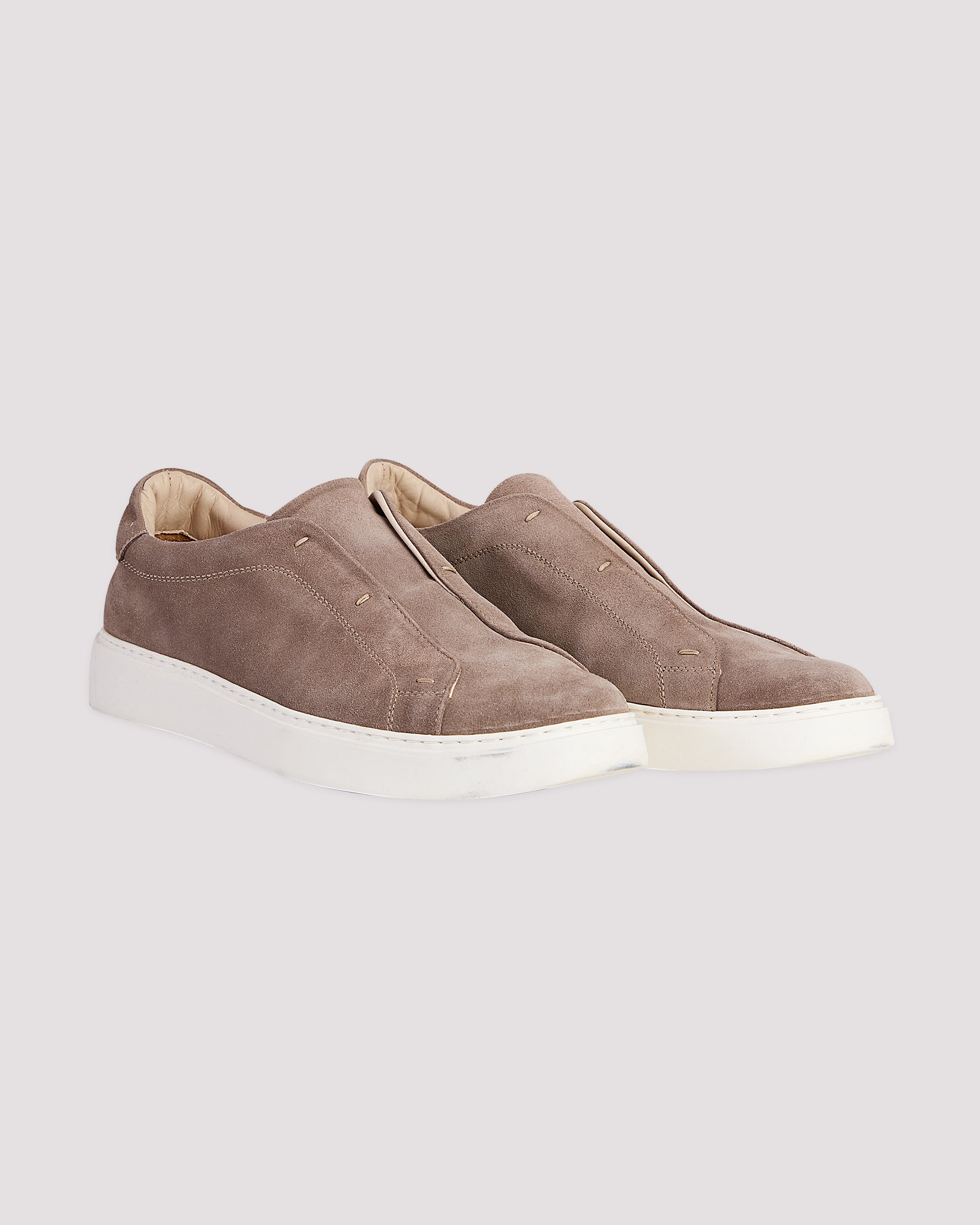SCARPA PELLE VITELLO SCAMOSCIATO