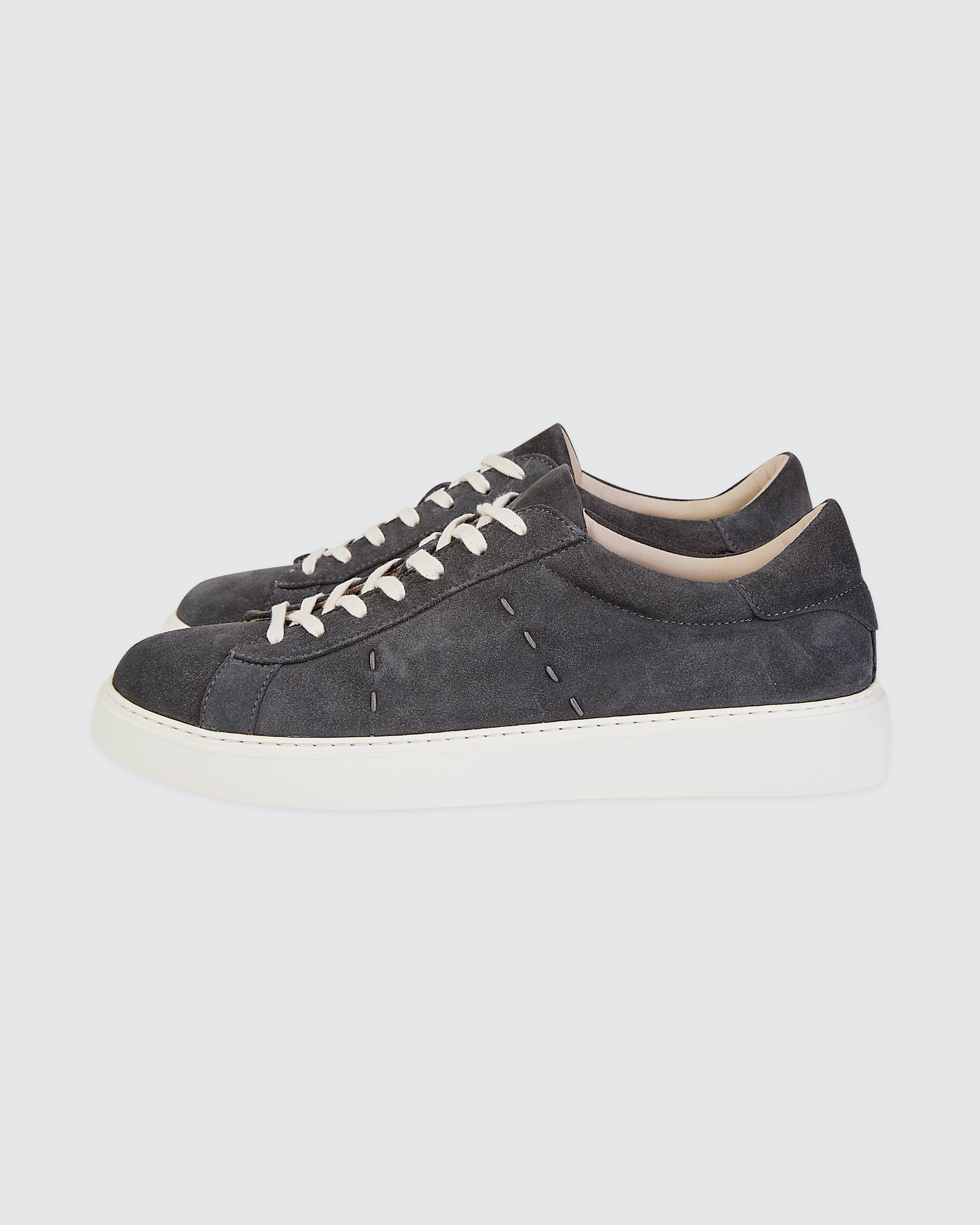 SCARPA PELLE VITELLO SCAMOSCIATO