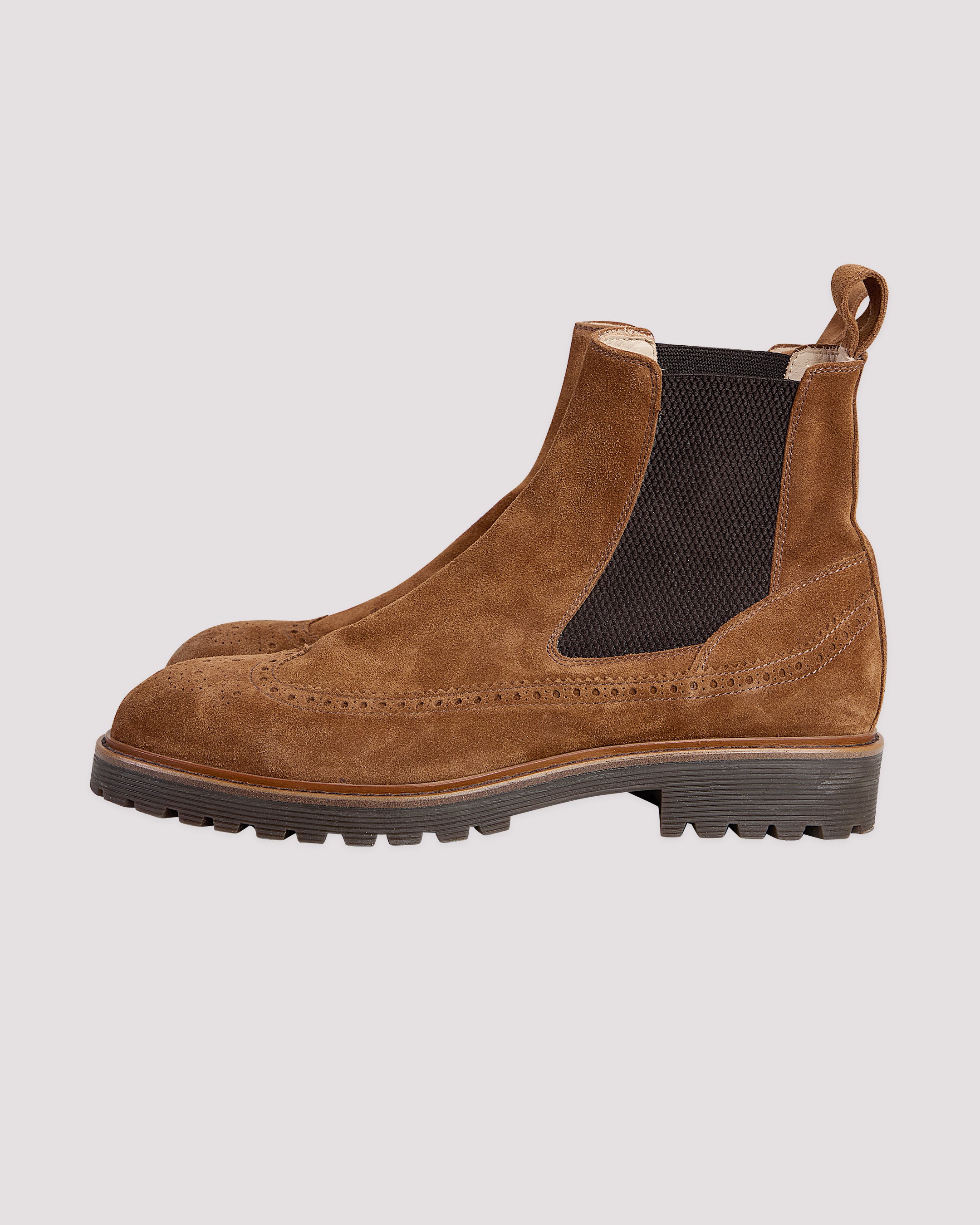 SCARPA PELLE VITELLO SCAMOSCIATO