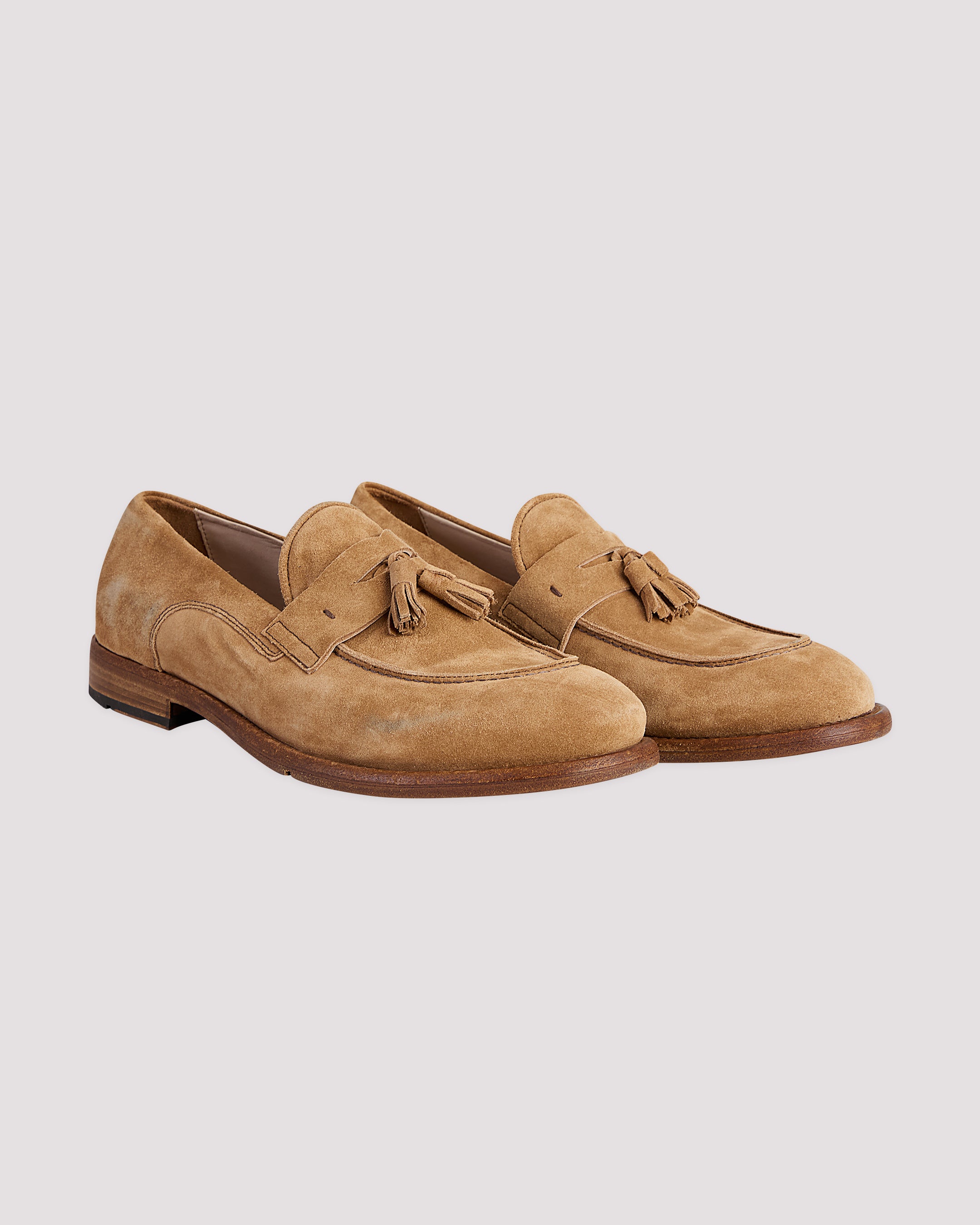 SCARPA PELLE VITELLO SCAMOSCIATO