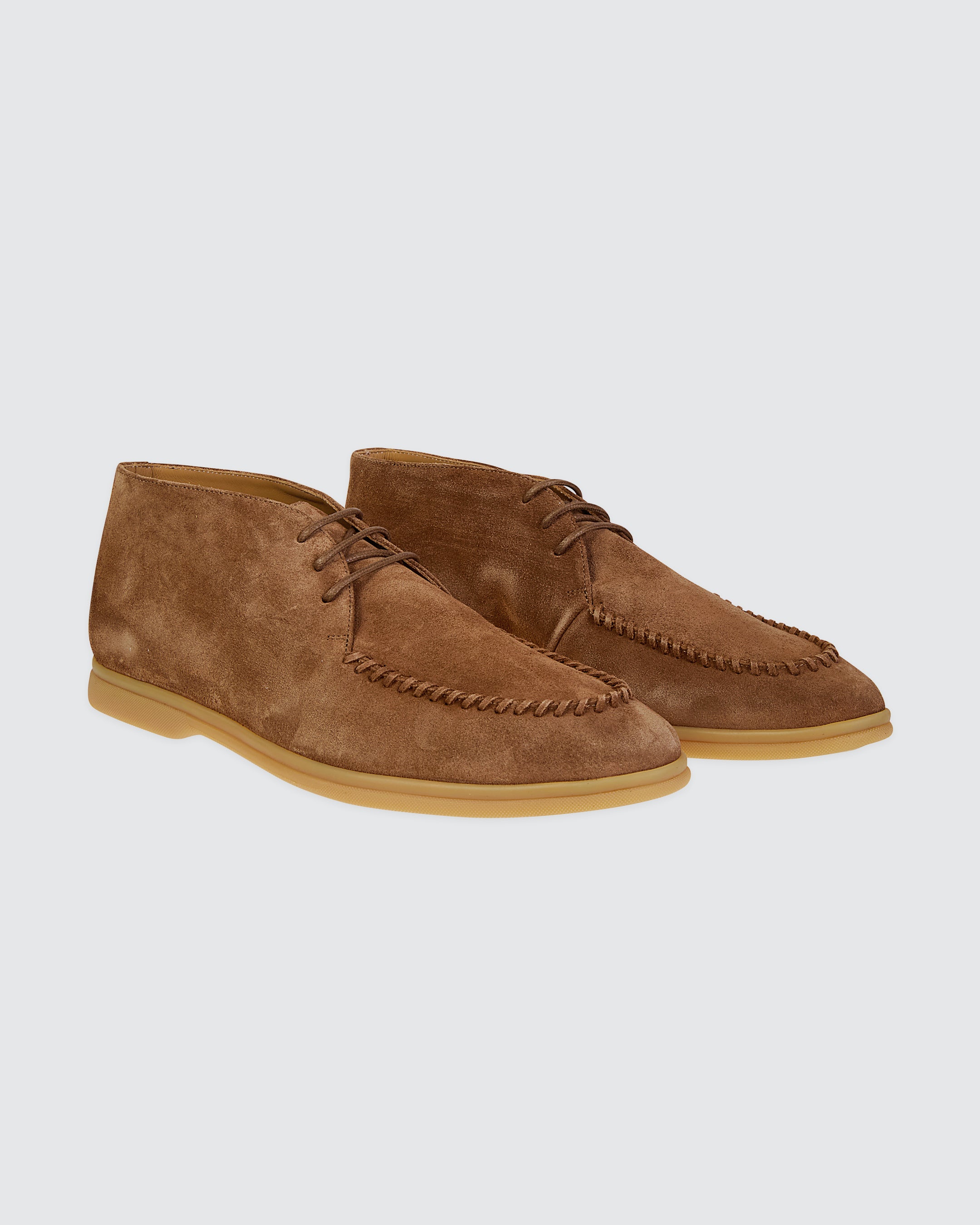 SCARPA PELLE VITELLO SCAMOSCIATA