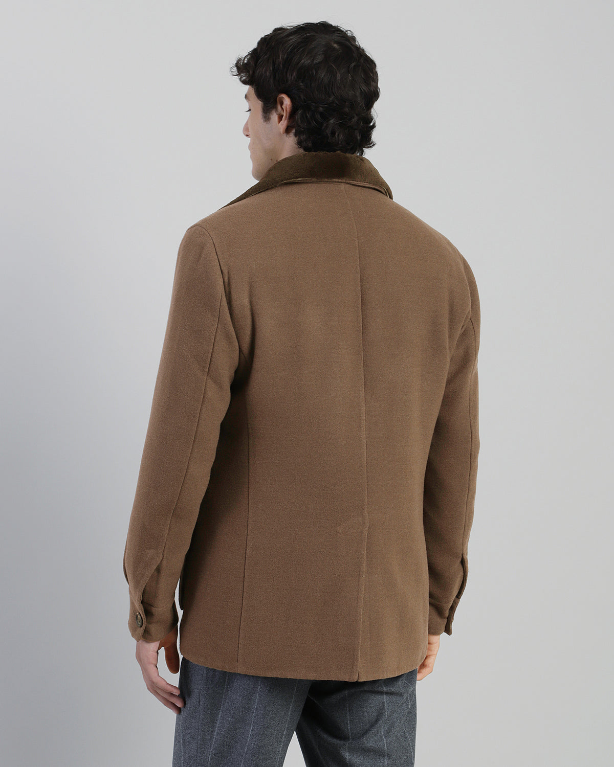 14-MICRON WOOL SAFARI JACKET