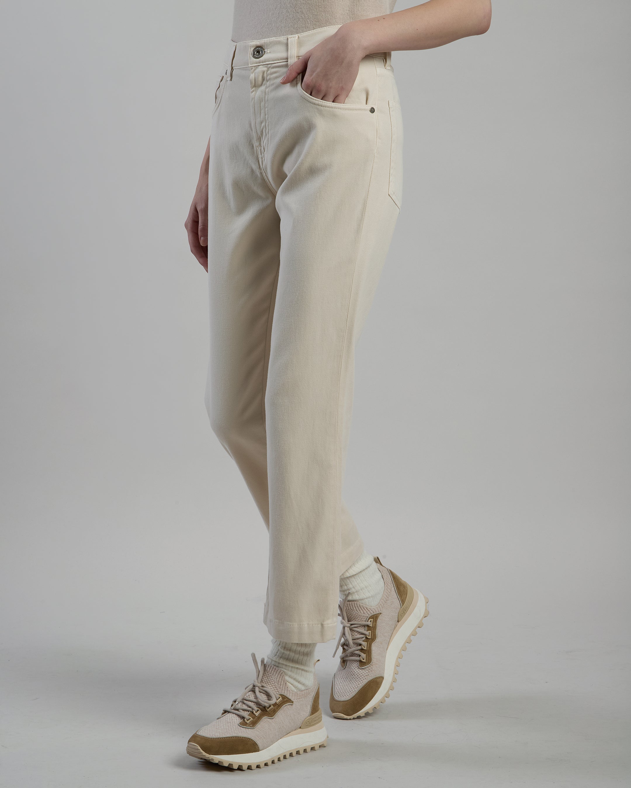 PANTALONE 5 TASCHE COTONE