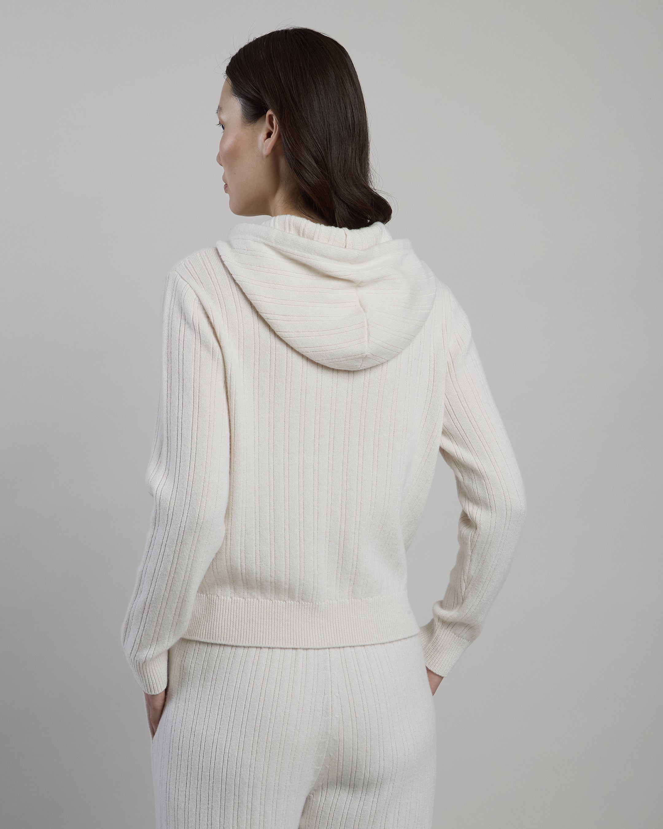 MAGLIA FULL ZIP LANA CASHMERE