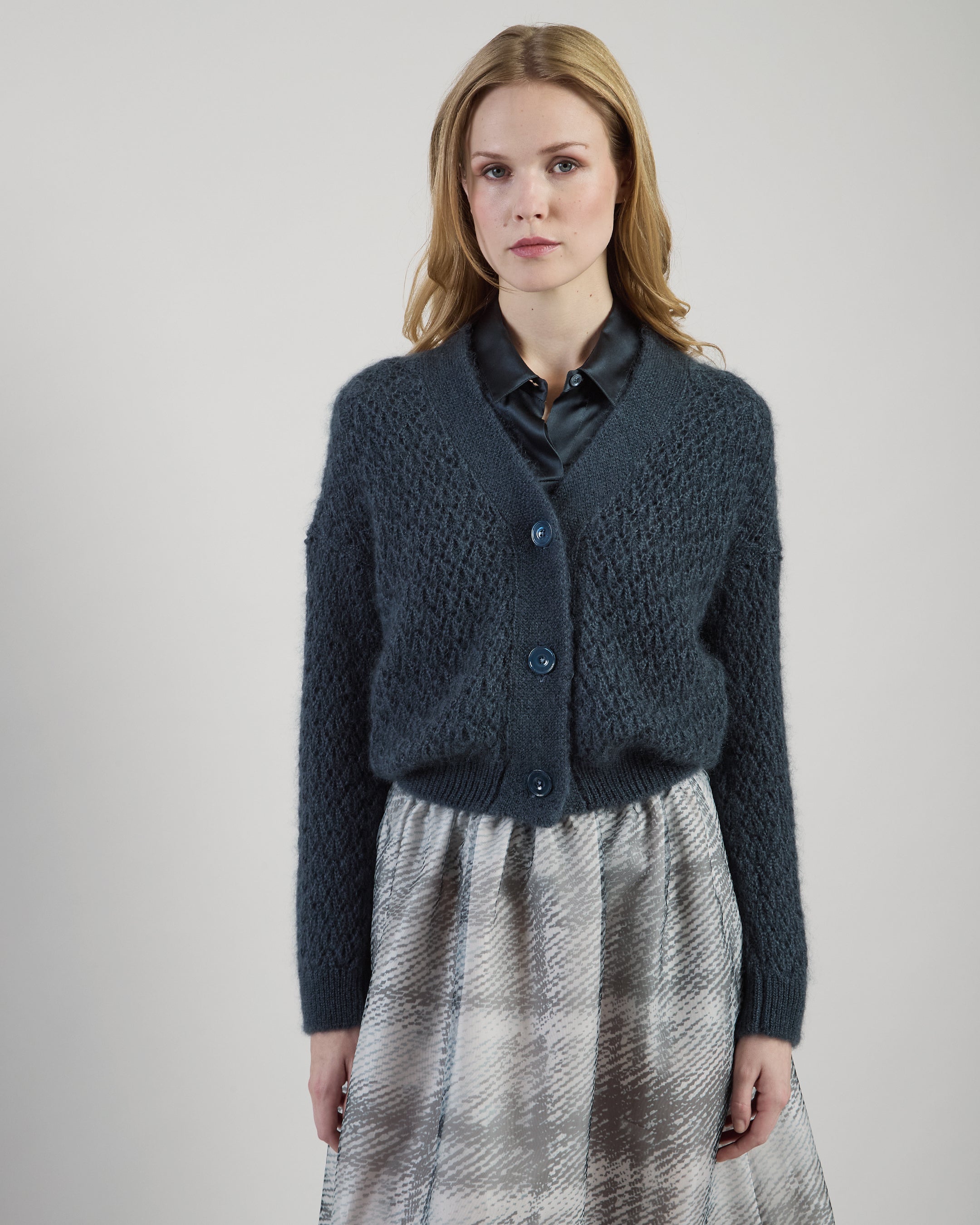CARDIGAN KID MOHAIR SETA
