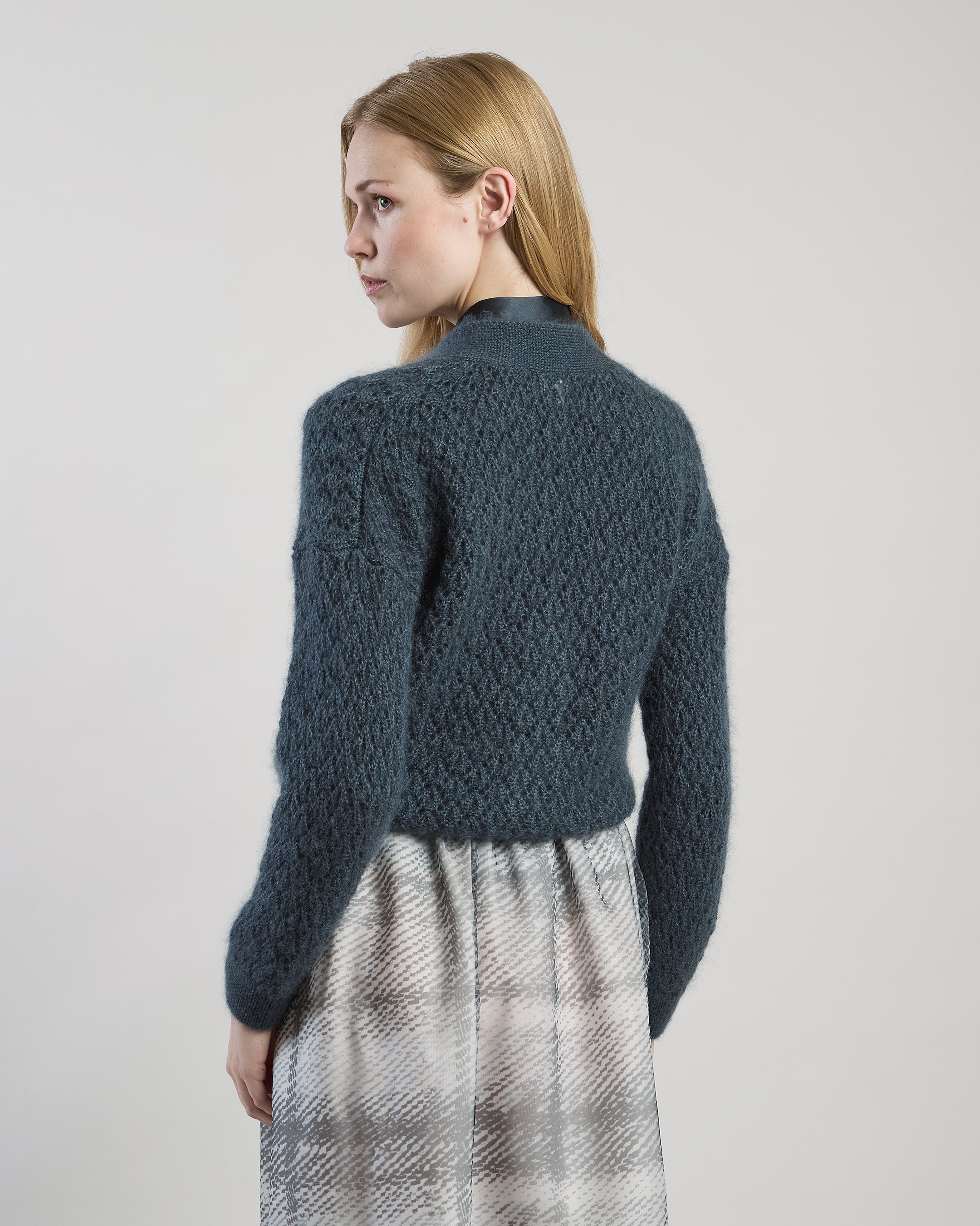 CARDIGAN KID MOHAIR SETA