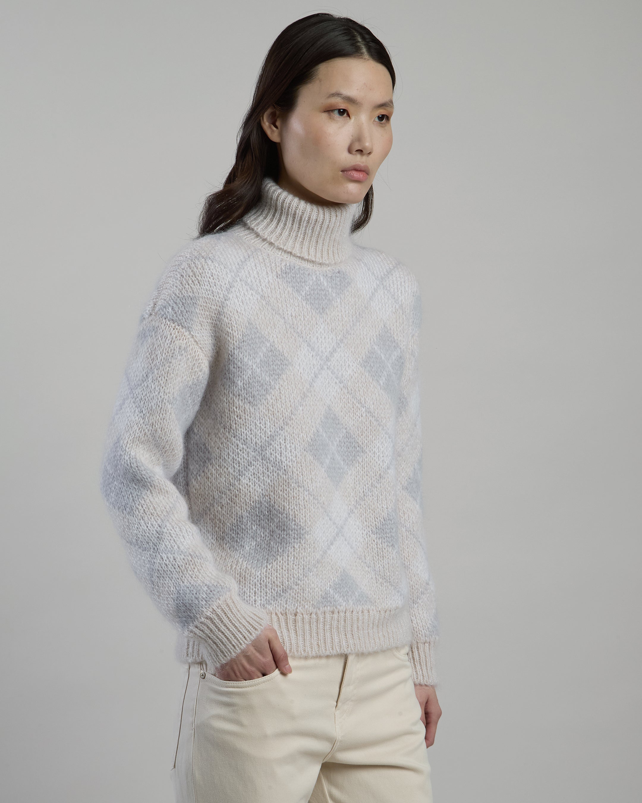 MAGLIA DOLCEVITA KID MOHAIR SETA