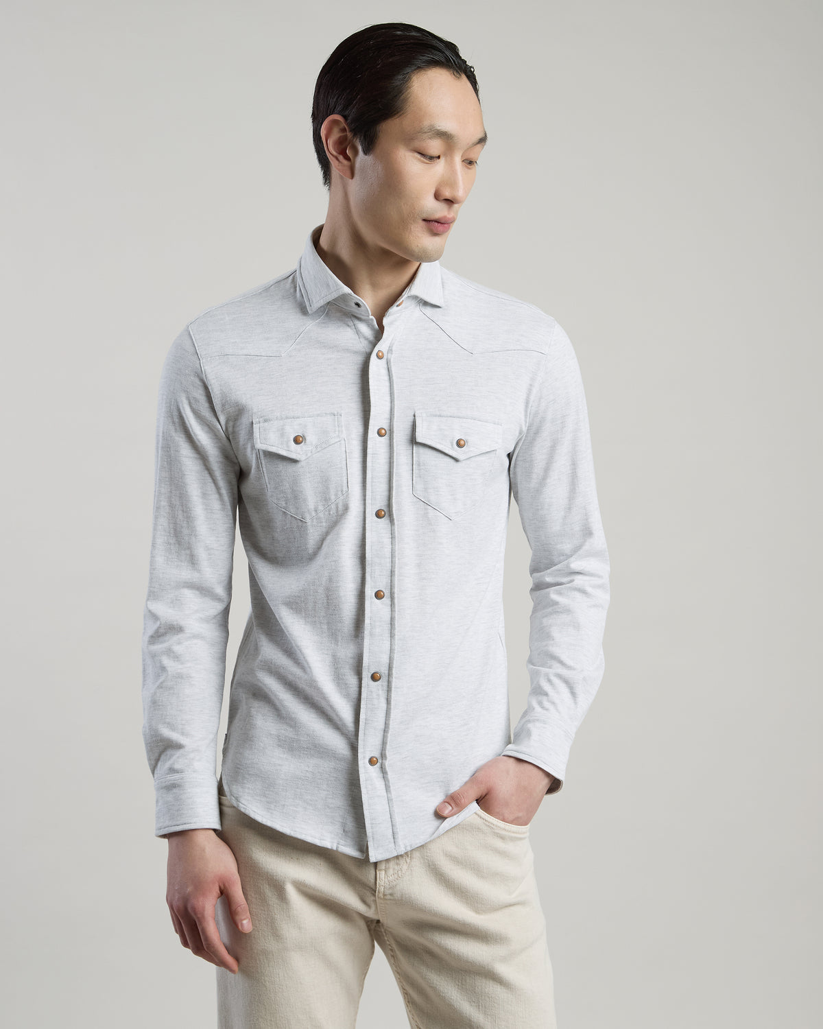 CAMICIA COTONE JERSEY