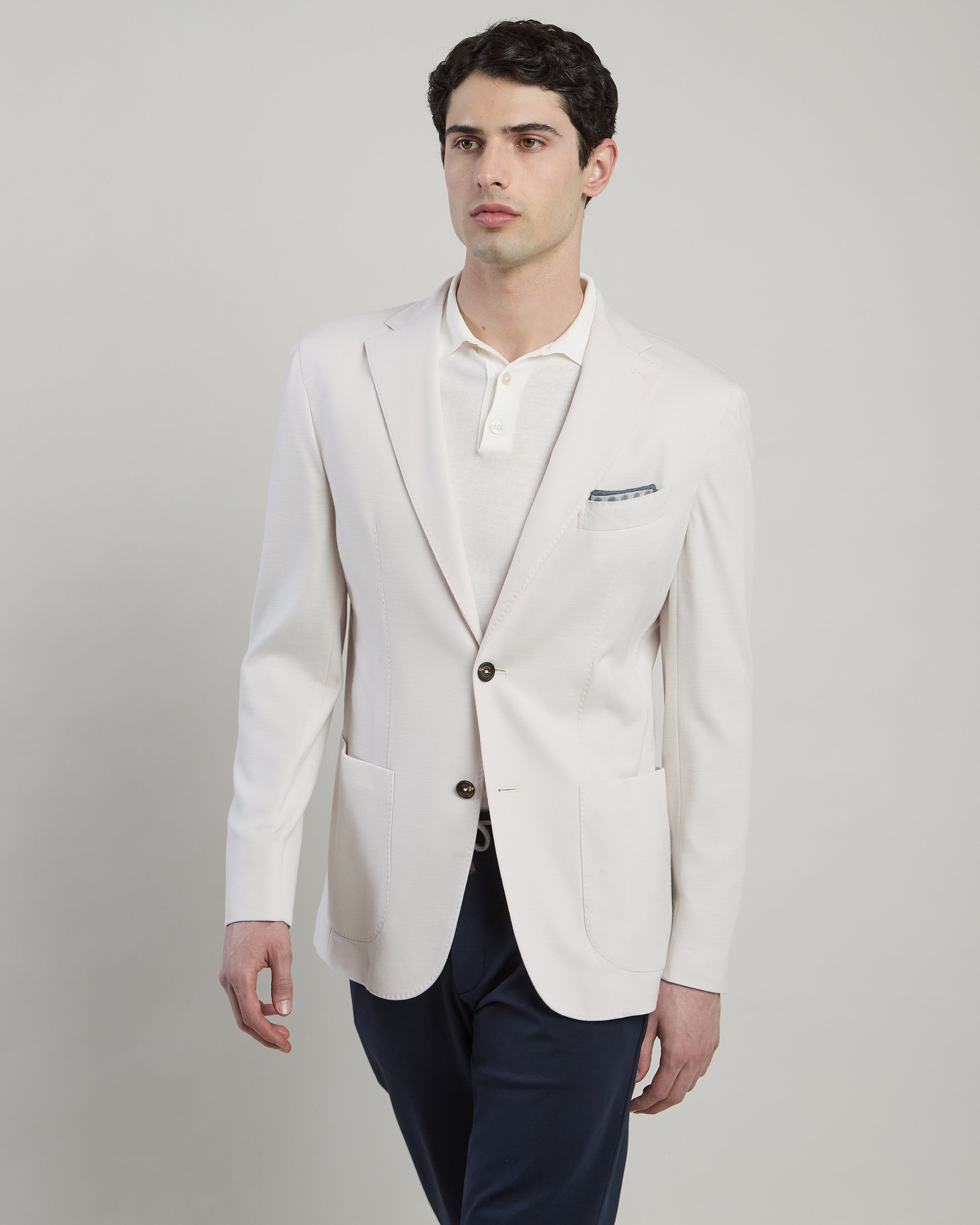 SOFT JACKET WITH PATCH POCKET