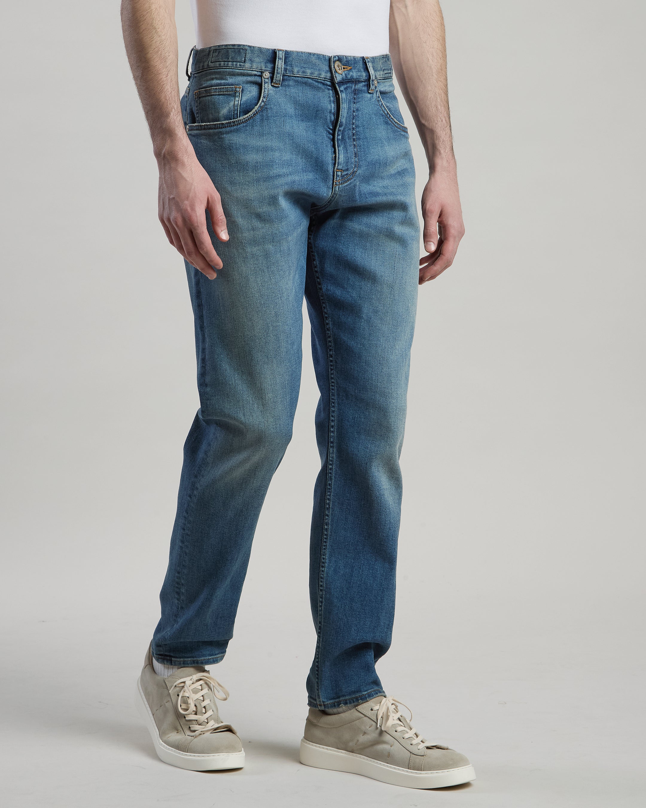 STRETCH COTTON DENIM