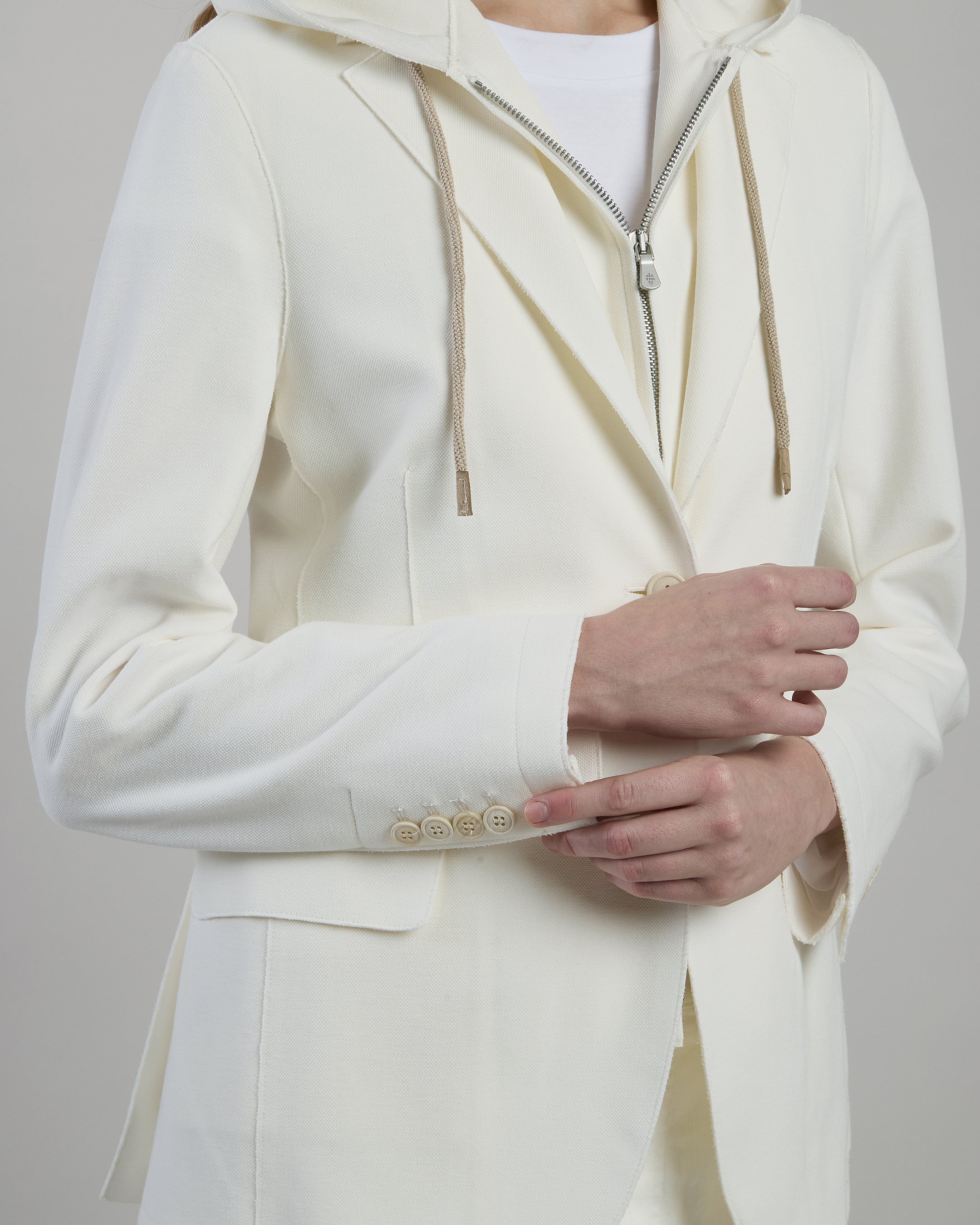 SINGLE-BREASTED JACKET WITH BIB