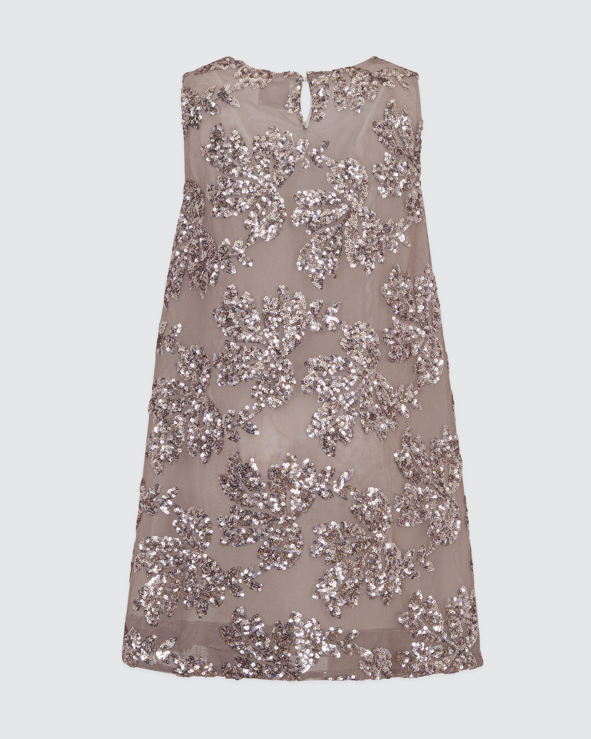 VESTITO CON RICAMI IN PAILLETTES KIDS