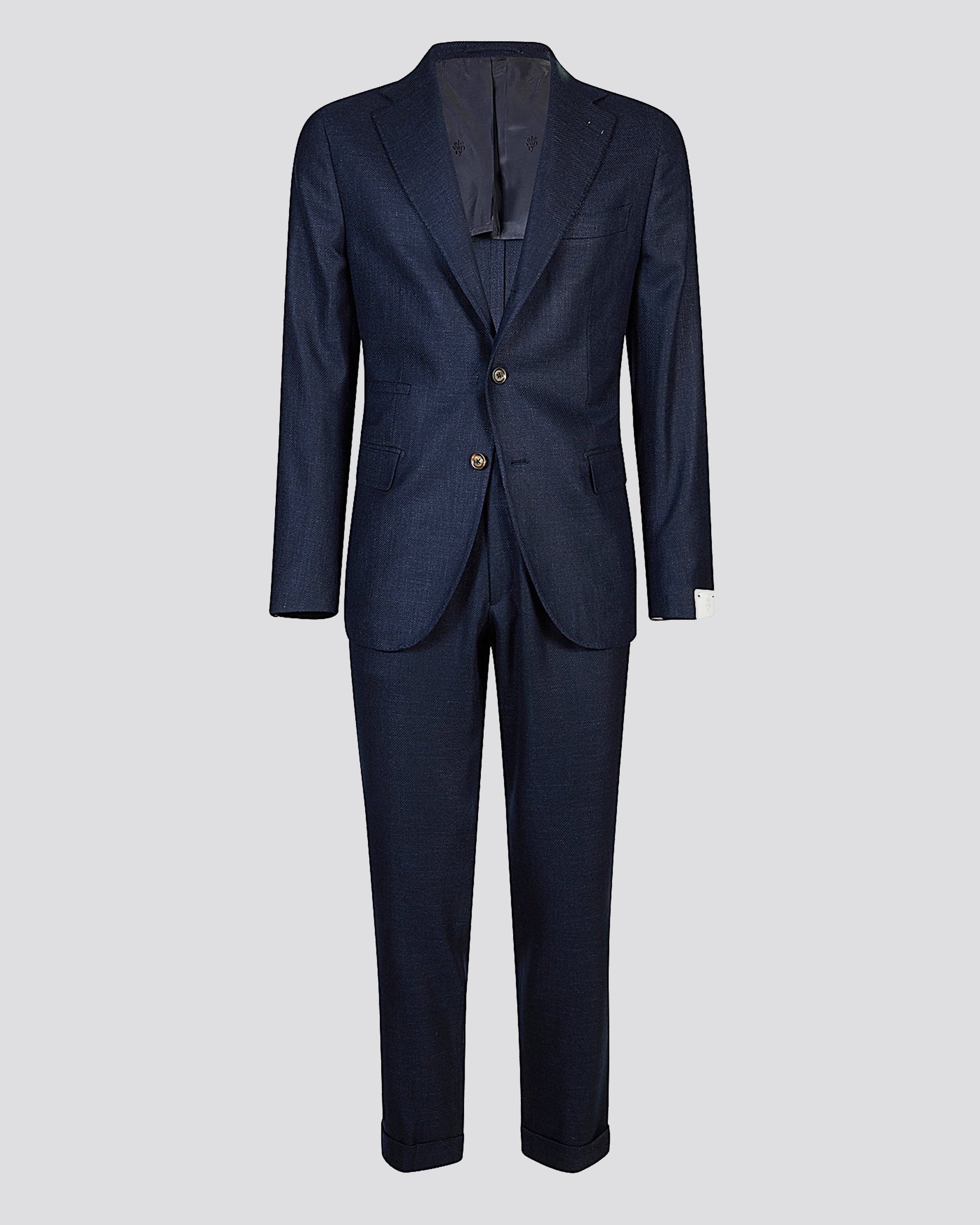 SINGLE BREASTED SUIT WITH PENCED PANTS - 5