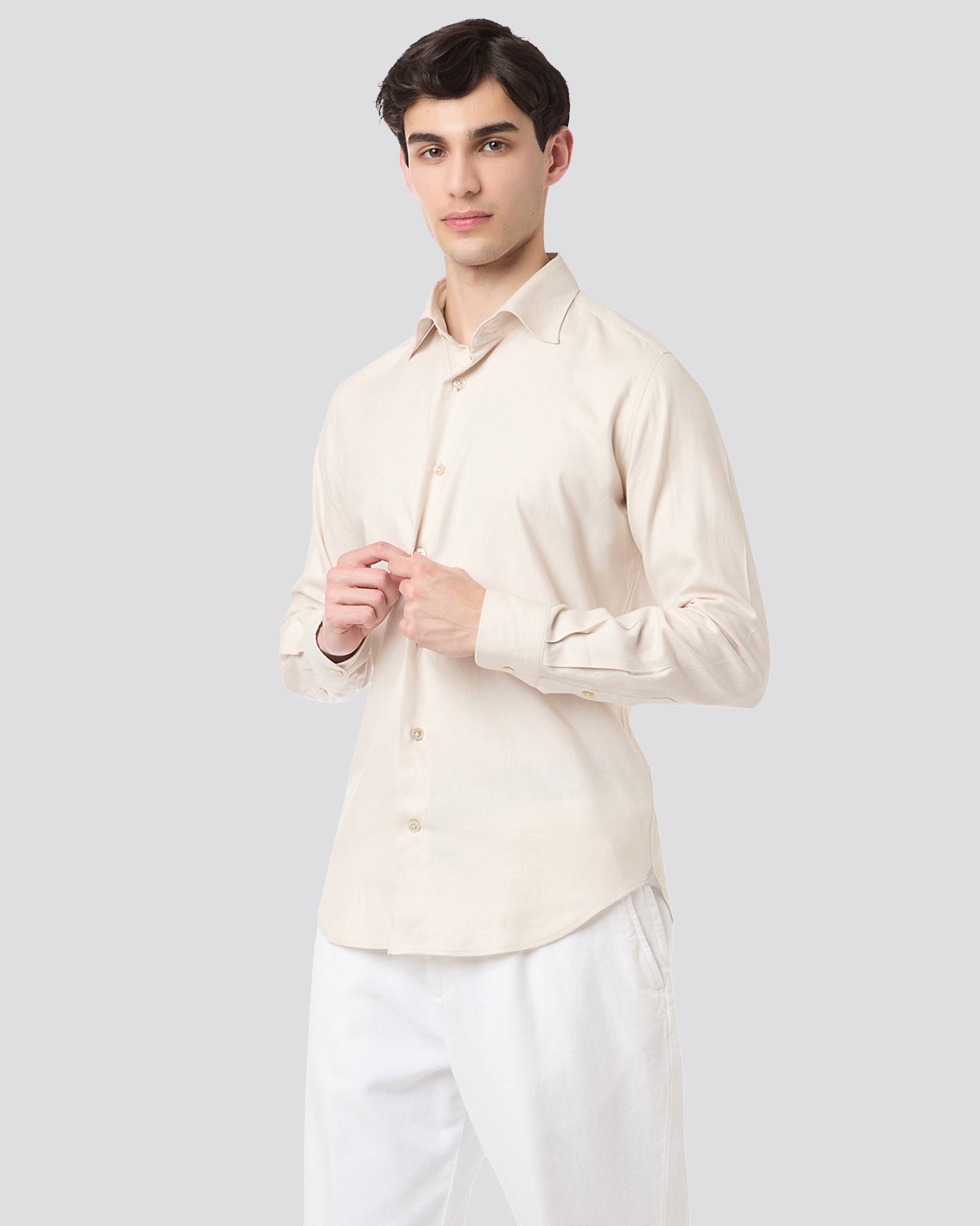 ML DANDY COLLAR SHIRT - 2
