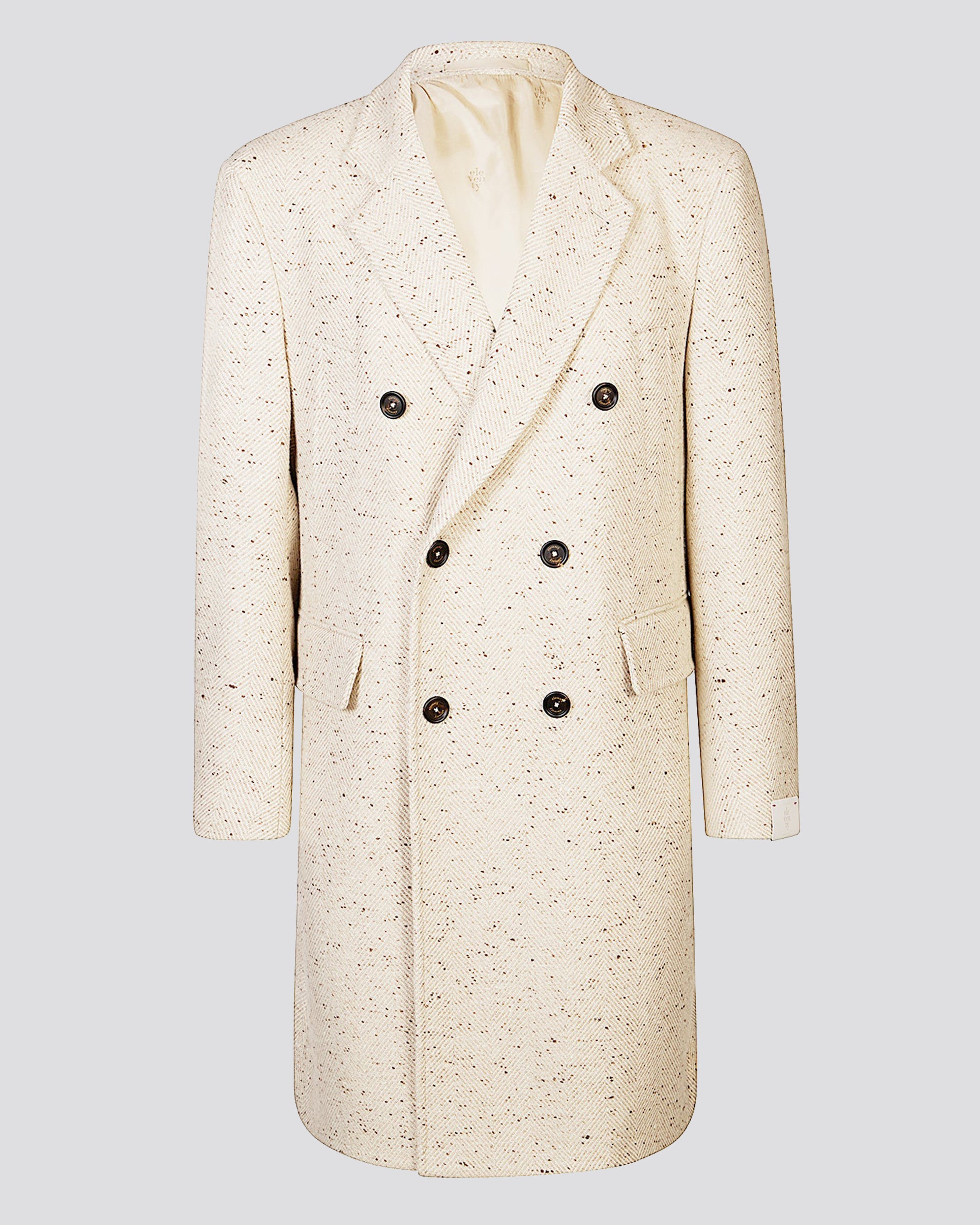 Double -breasted coat Cashmere Spina
