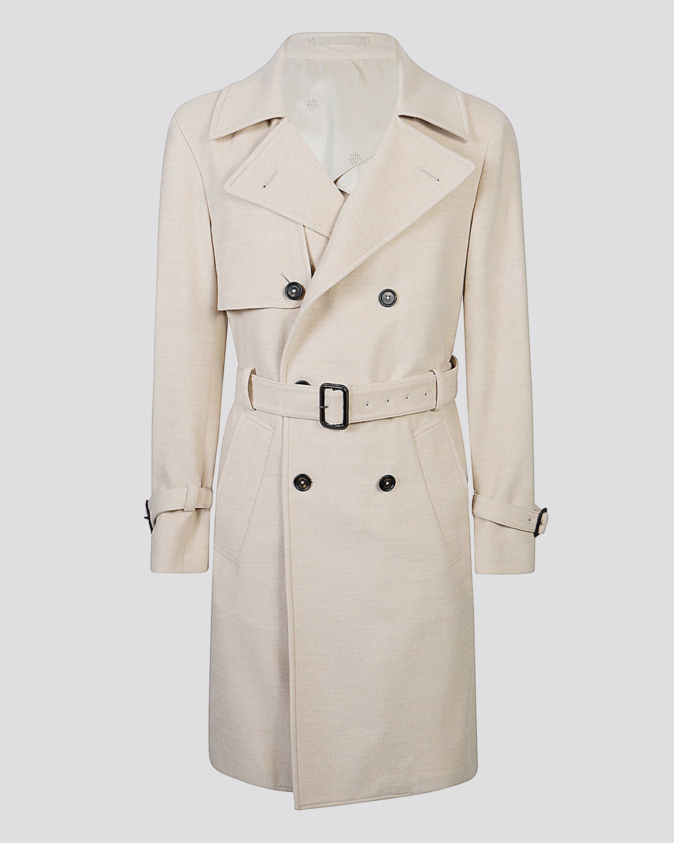 DOUBLE BREASTED COAT - 6