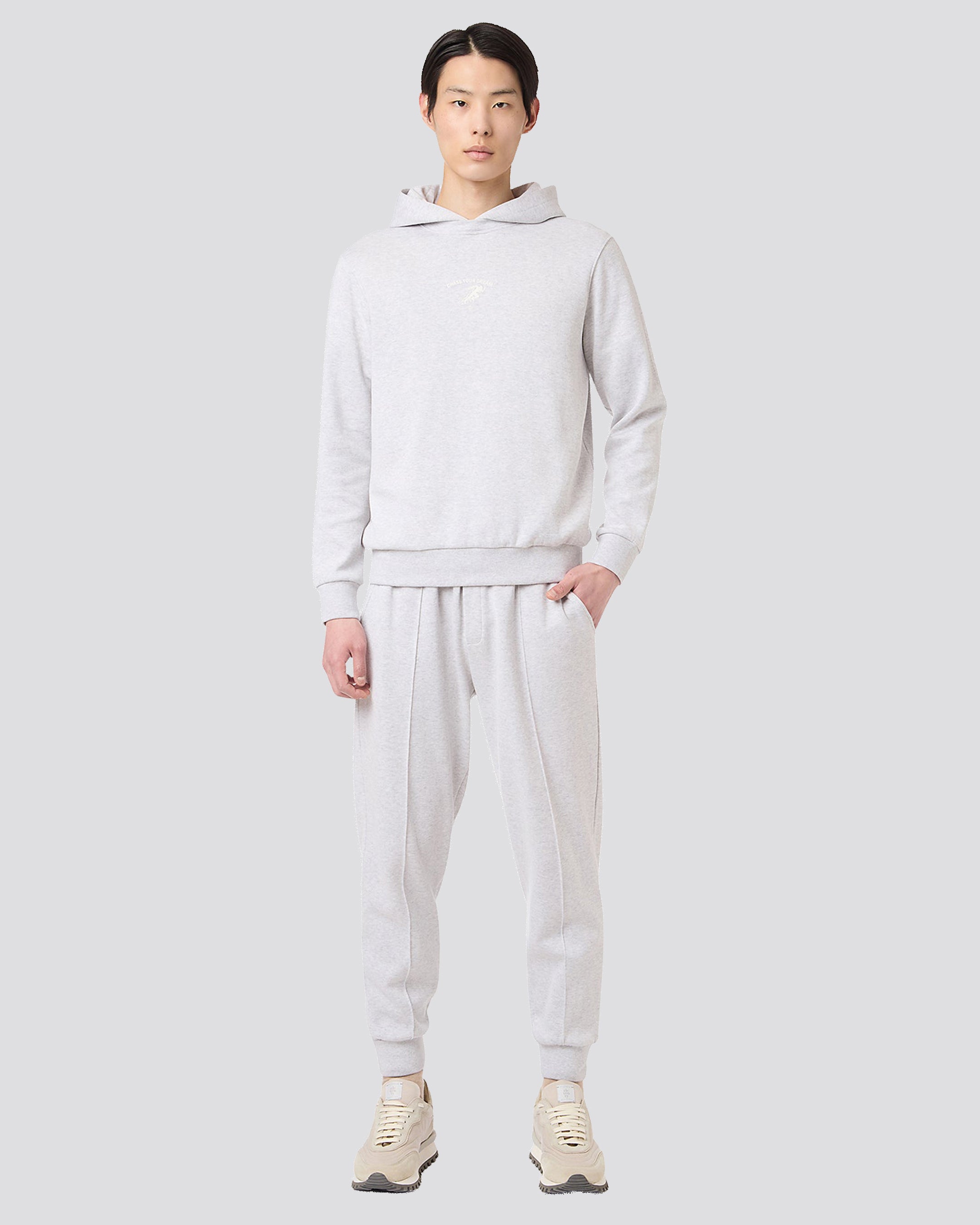 Full Zip Giza Cotton sweatshirt alternative