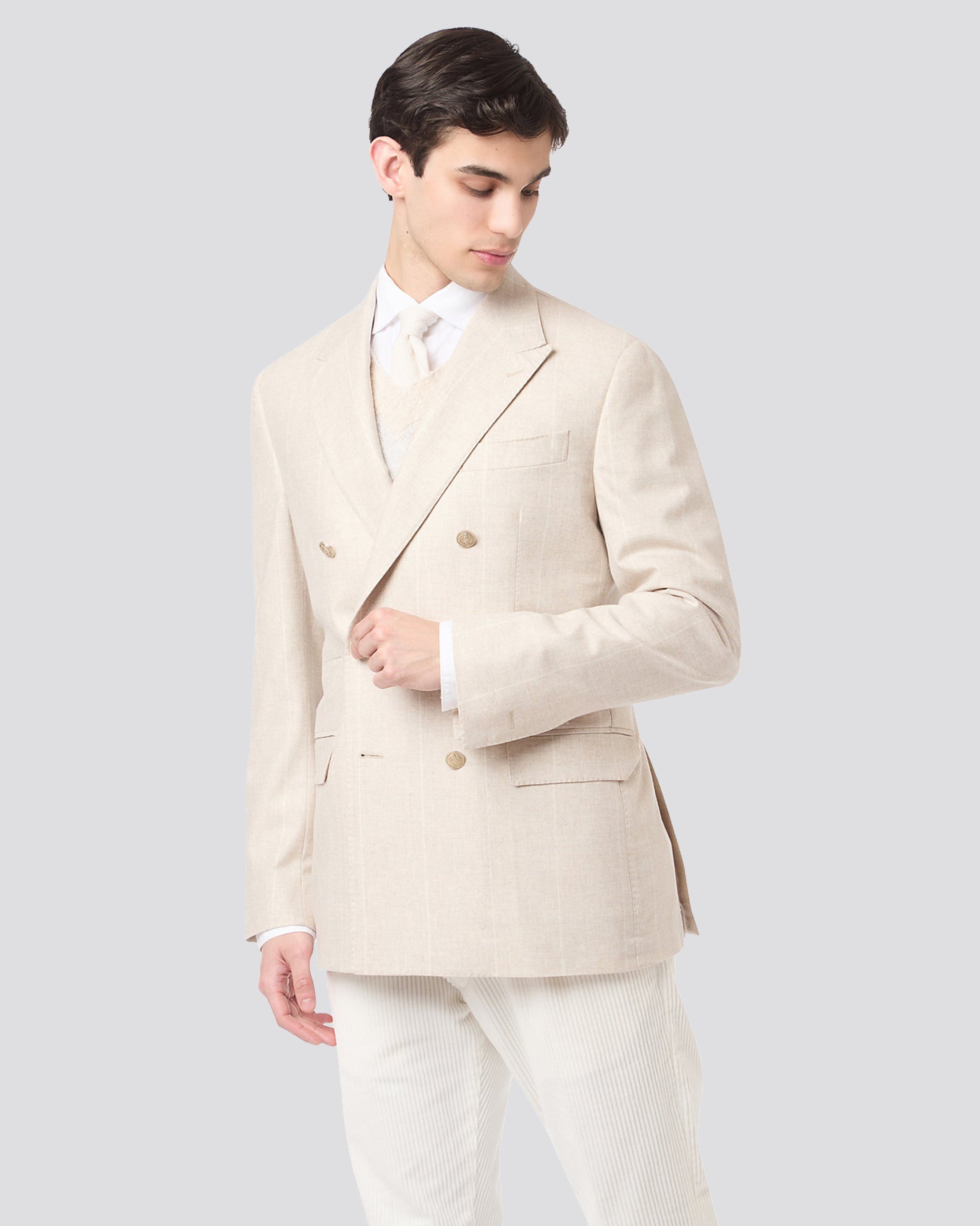 DP TICK POCK JACKET WITH THREAD