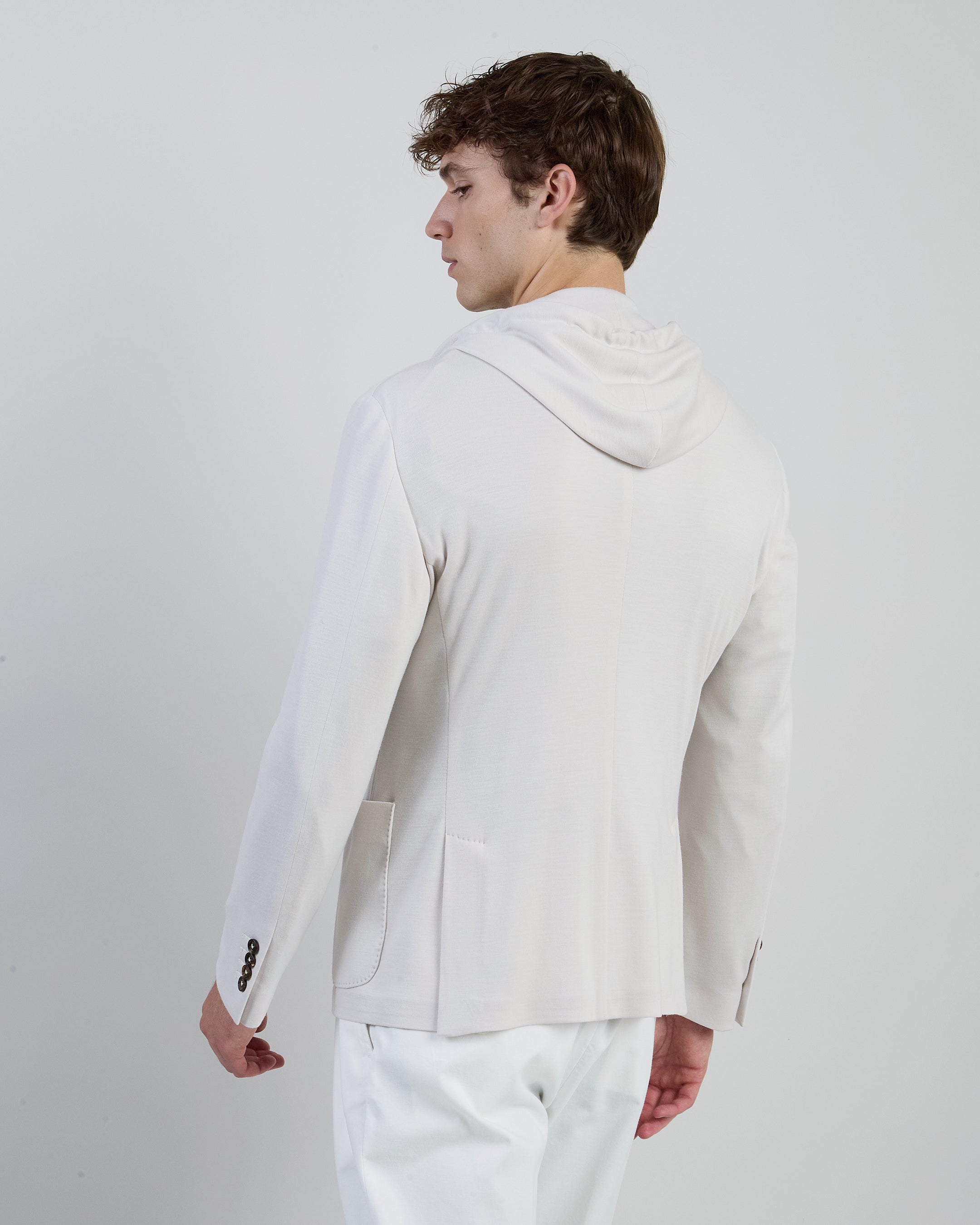 JACKET WITH INTERLOCK WOOL BIB - 2
