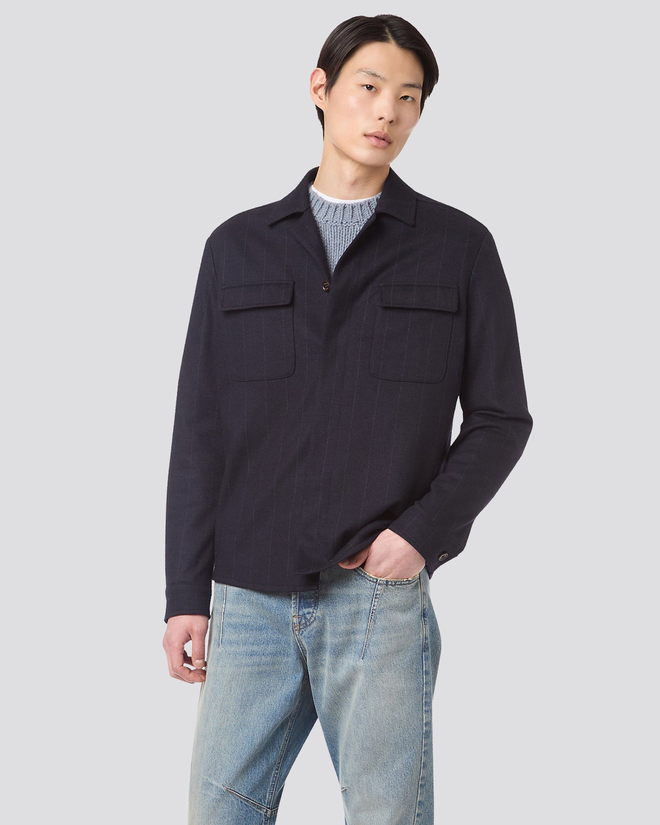 OVER SHIRT JACKET 2 POCKETS