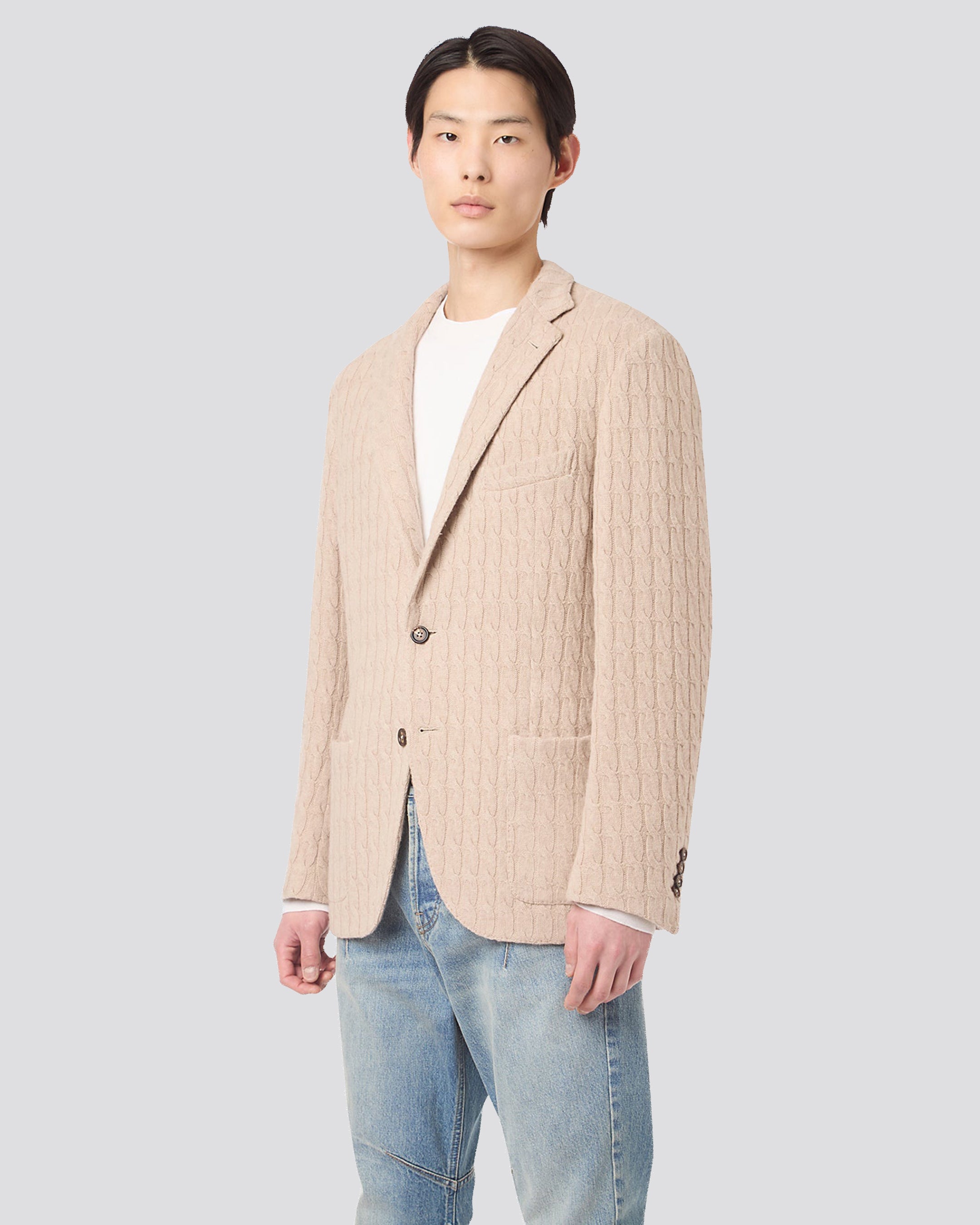 SOFT SINGLE BREASTED JACKET - 8