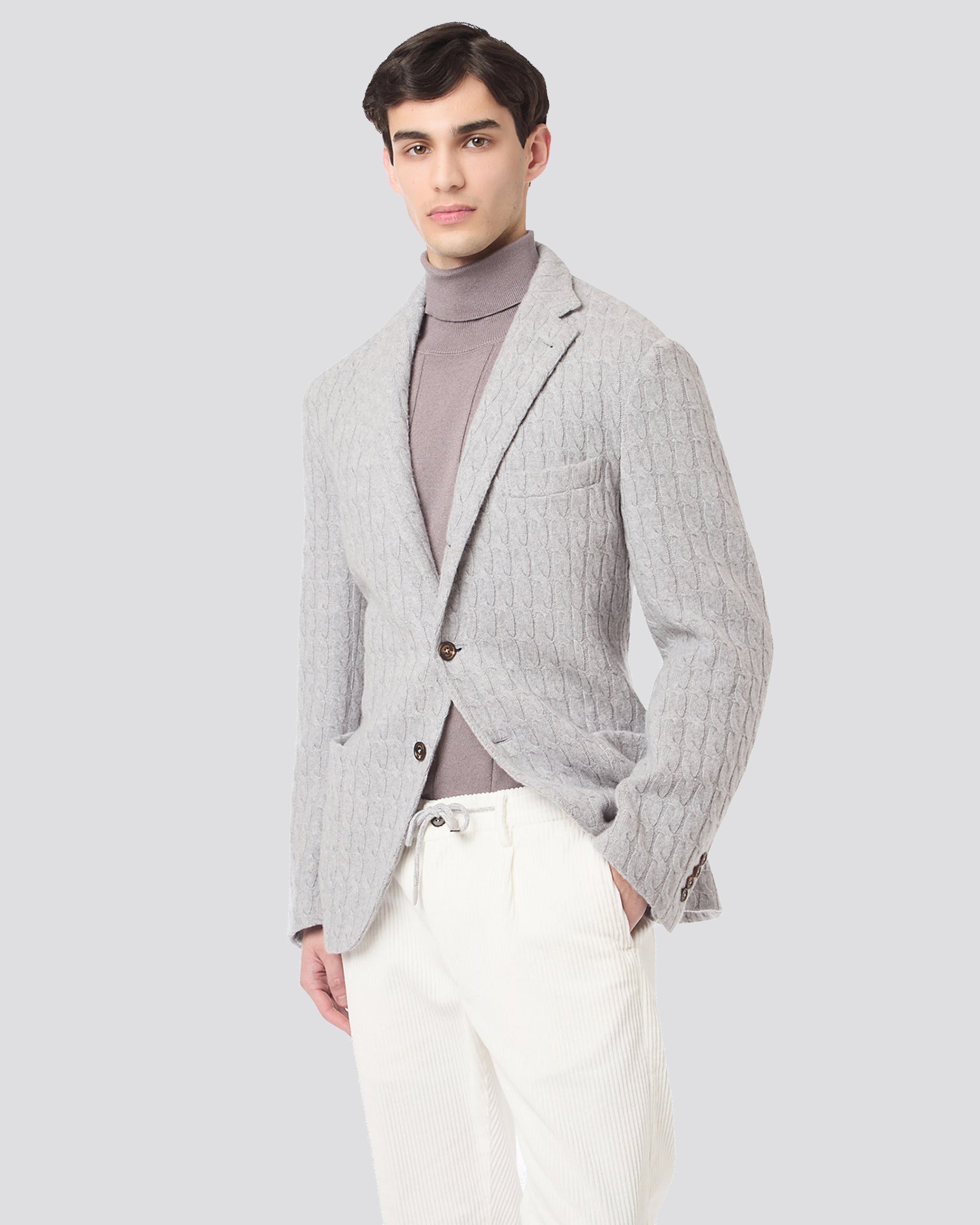 SOFT SINGLE BREASTED JACKET - 3