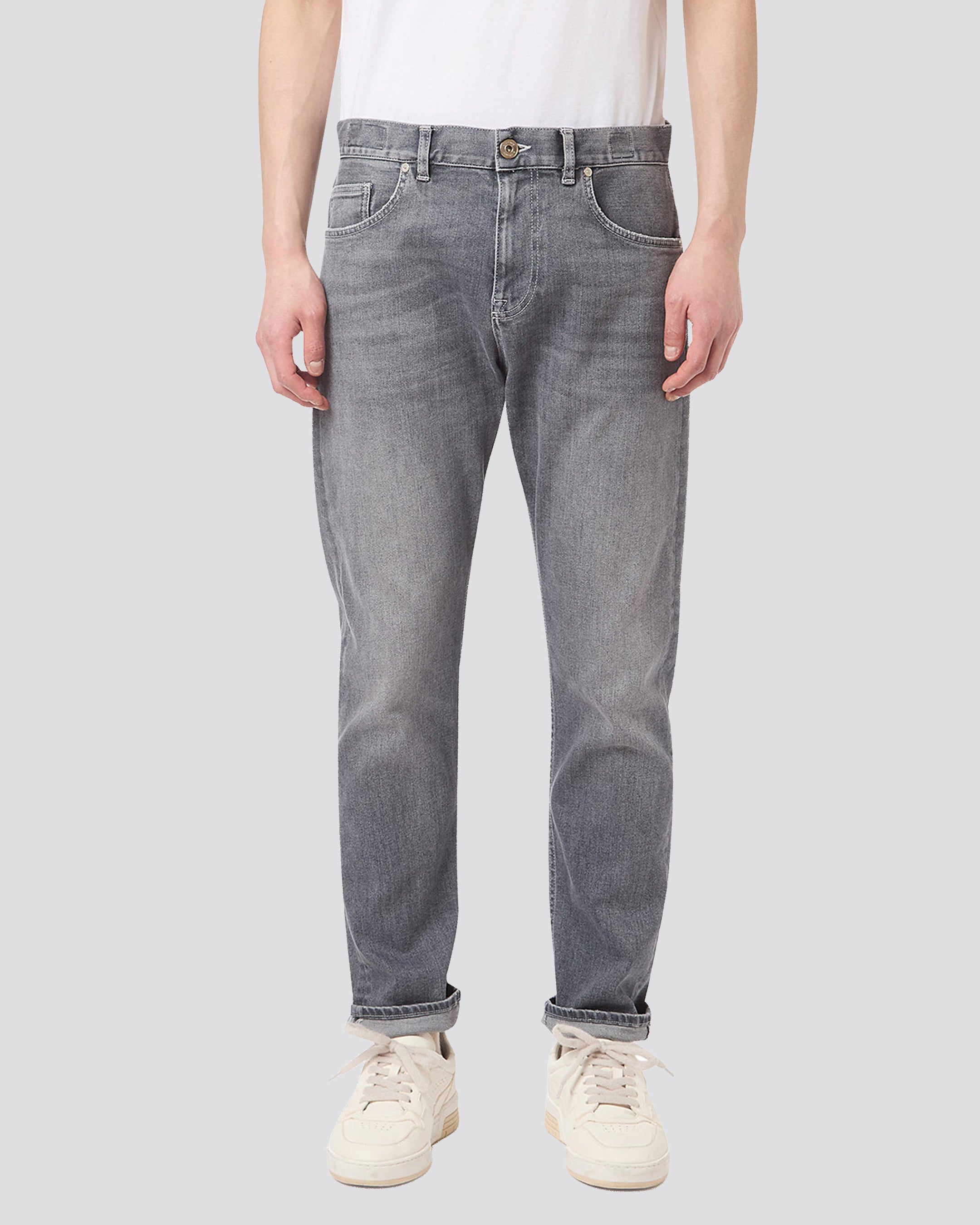 REGULAR 5-POCKET TROUSERS - 1