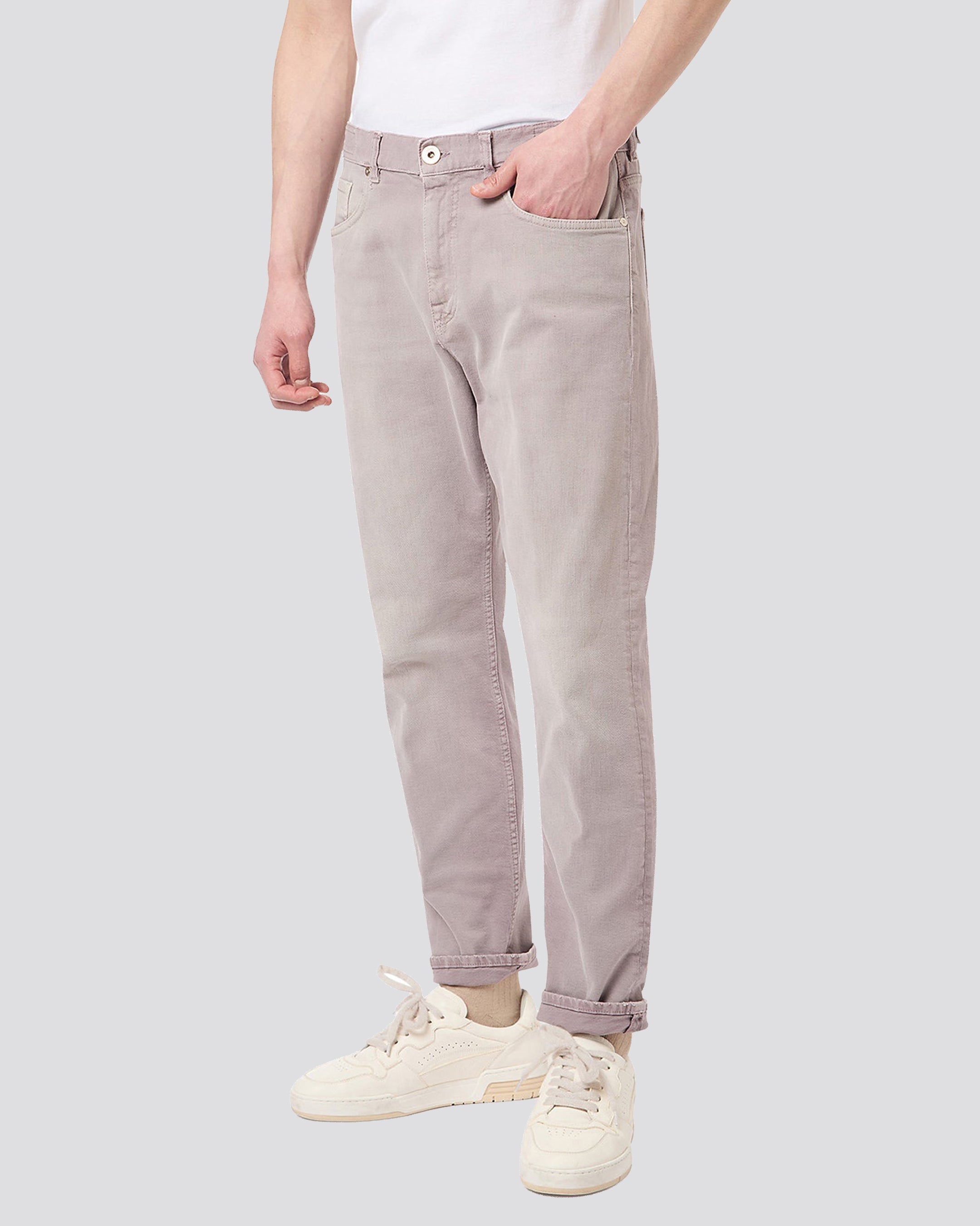 RELAX FIT 5-POCKET TROUSERS - 2