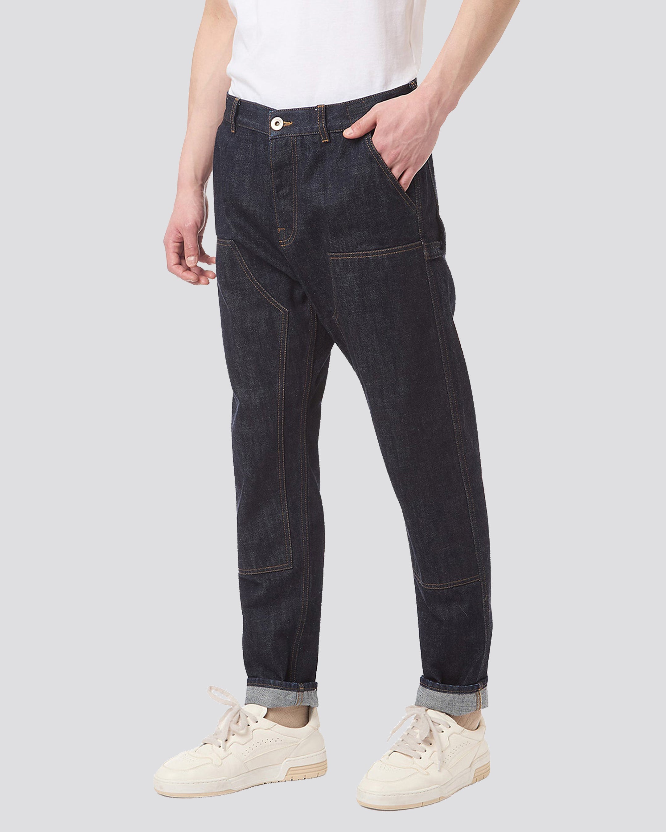 RELAX FIT 5-POCKET TROUSERS - 2