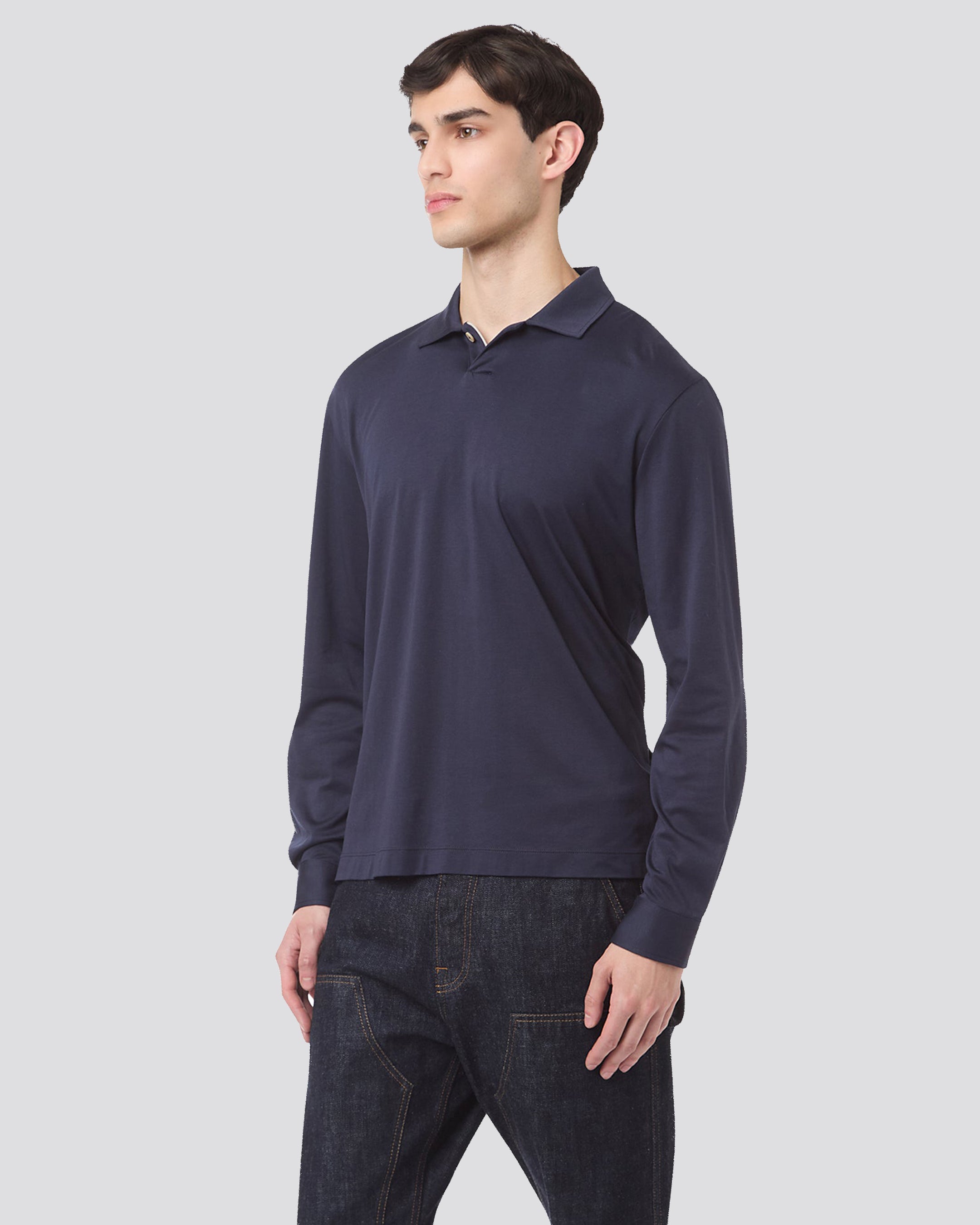 LONG SLEEVE POLO