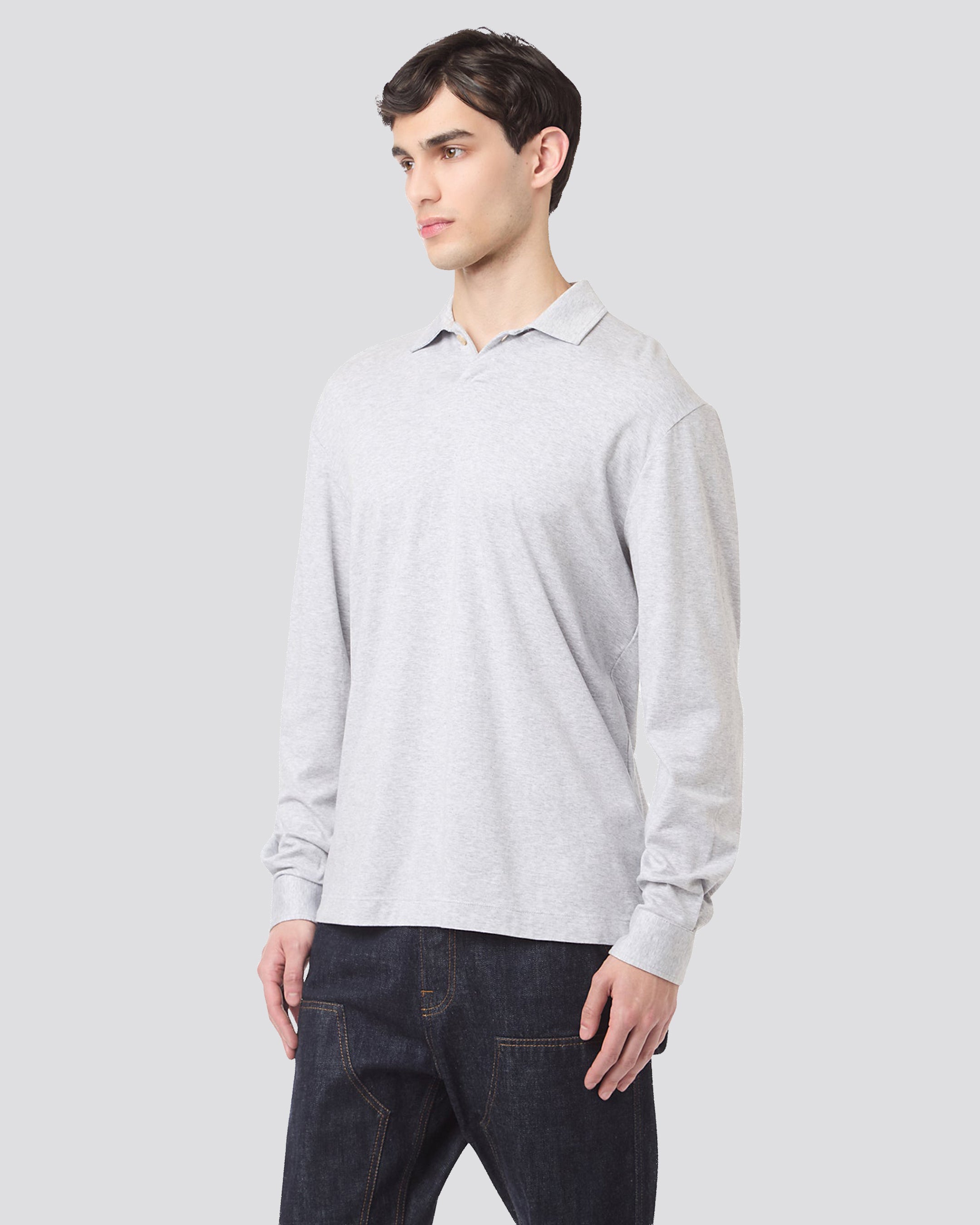 LONG SLEEVE POLO - 3