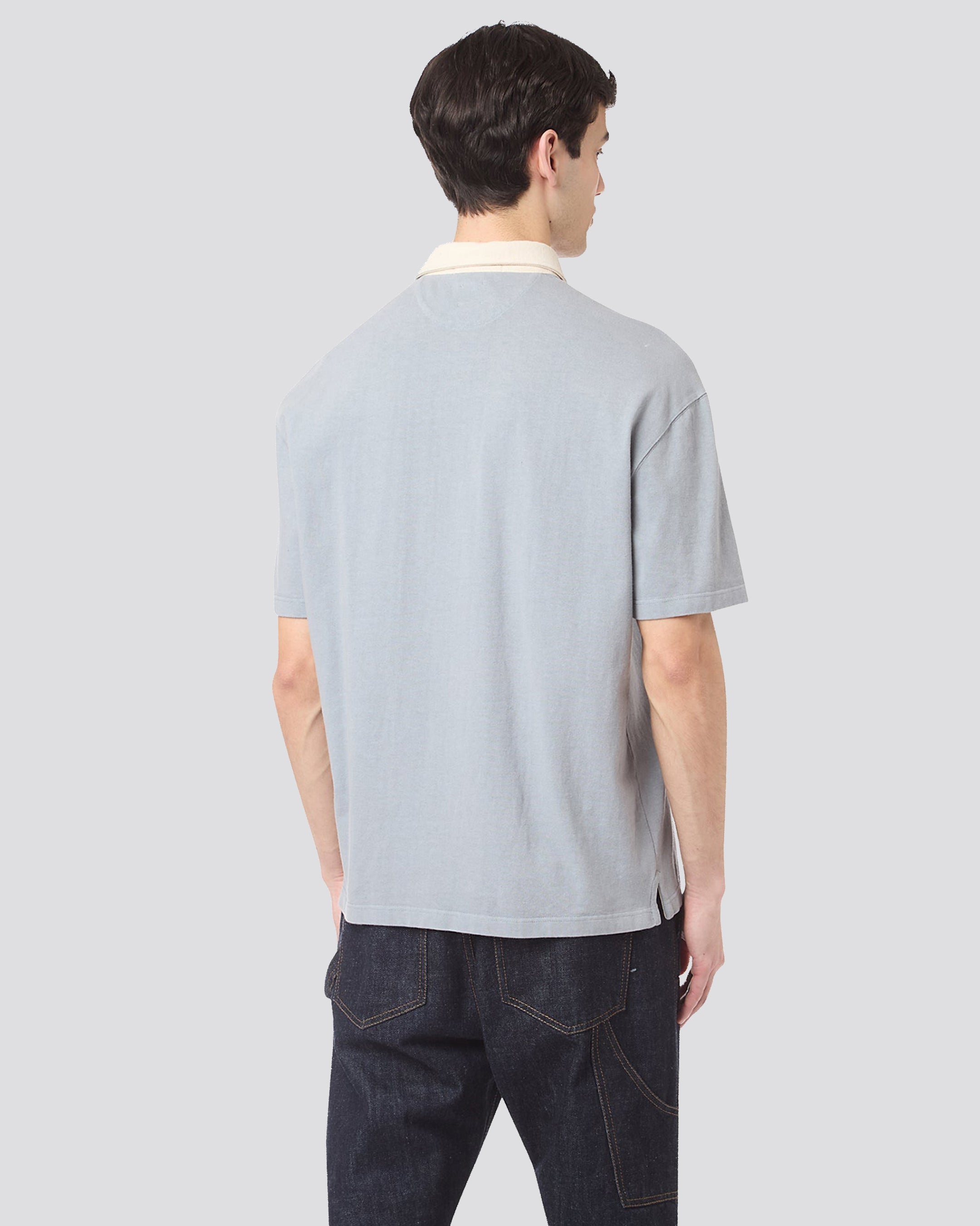 3 BUTTON PRINT POLO