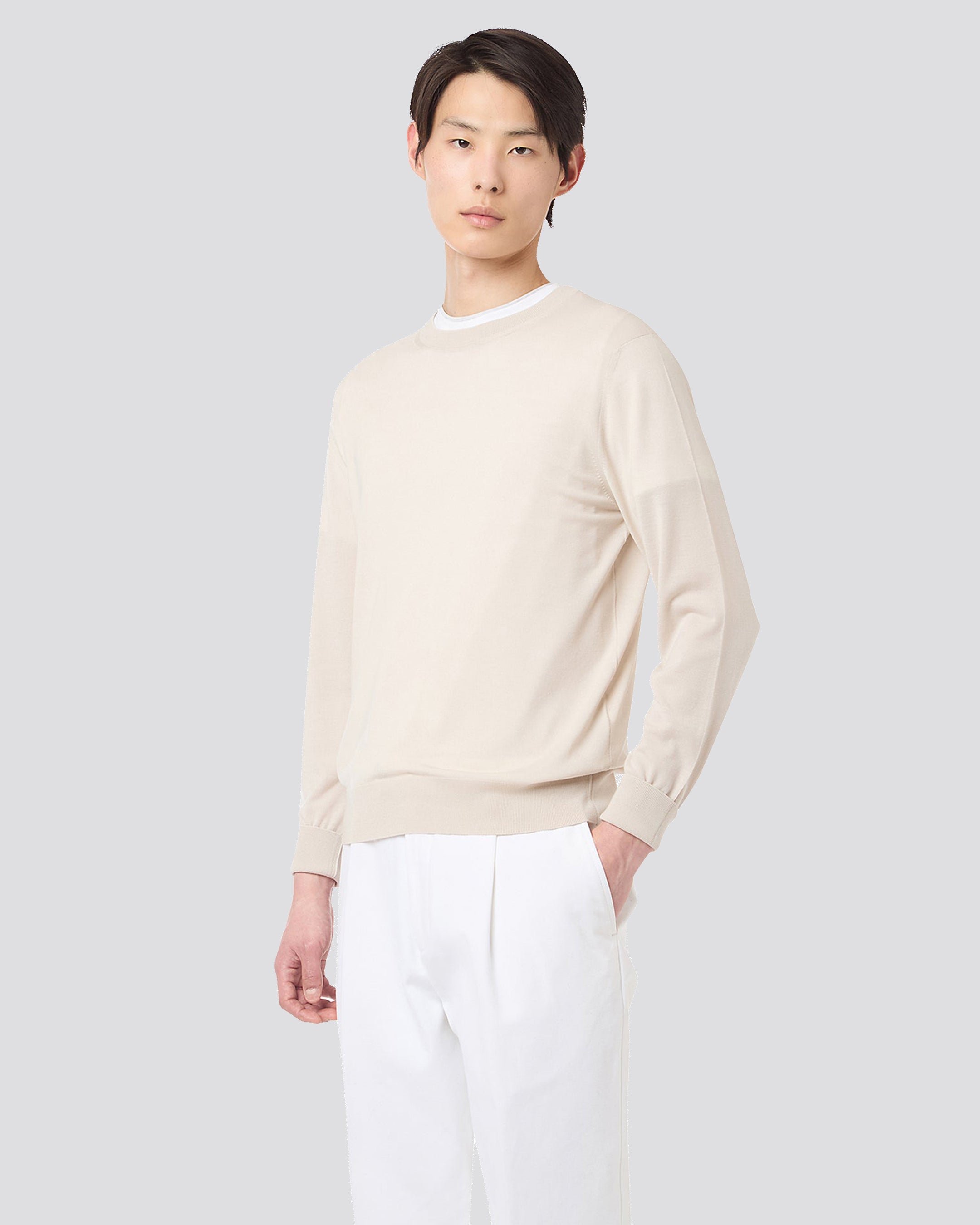 CREW NECK SWEATER - 2
