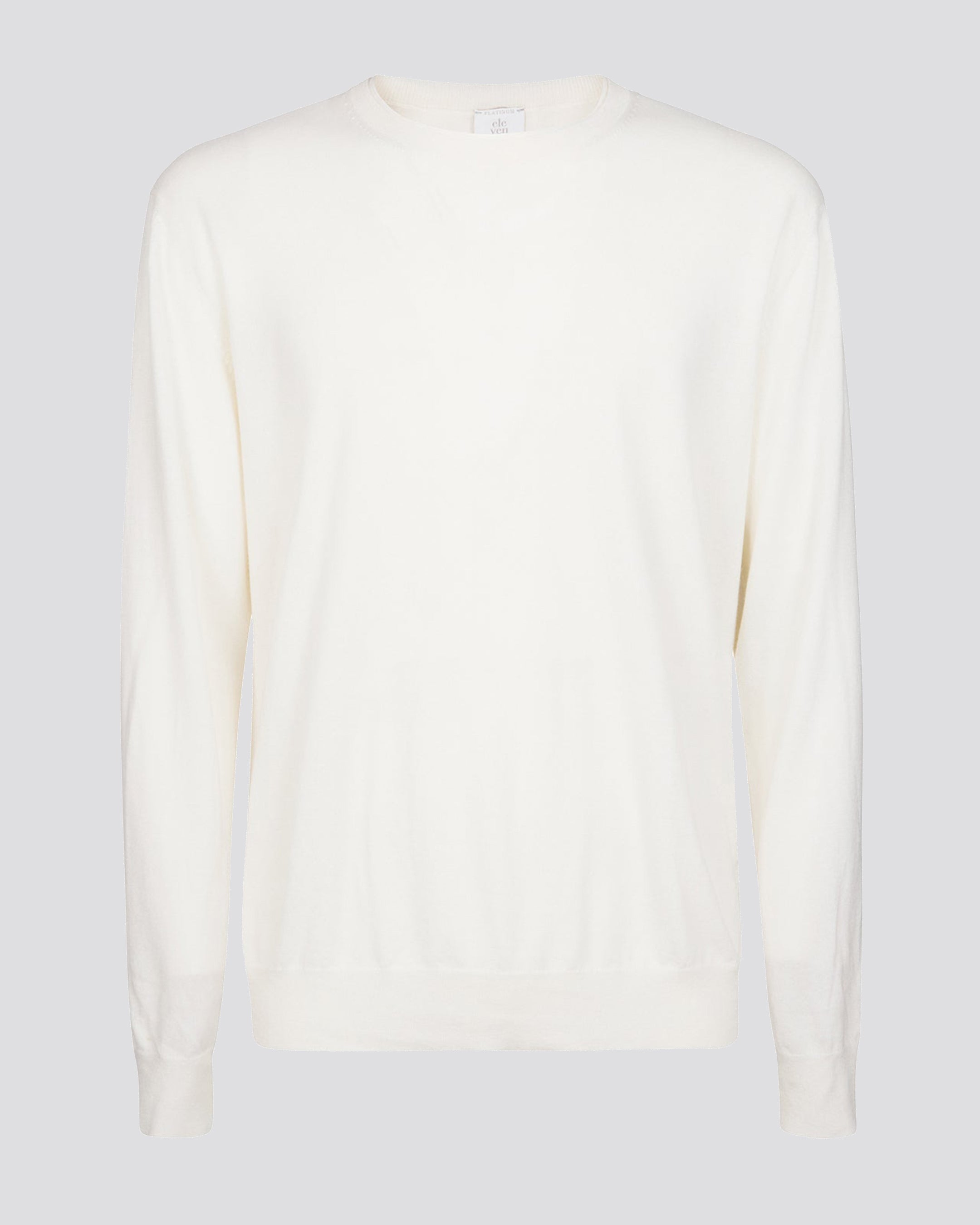 CREW NECK GAUZE SWEATER