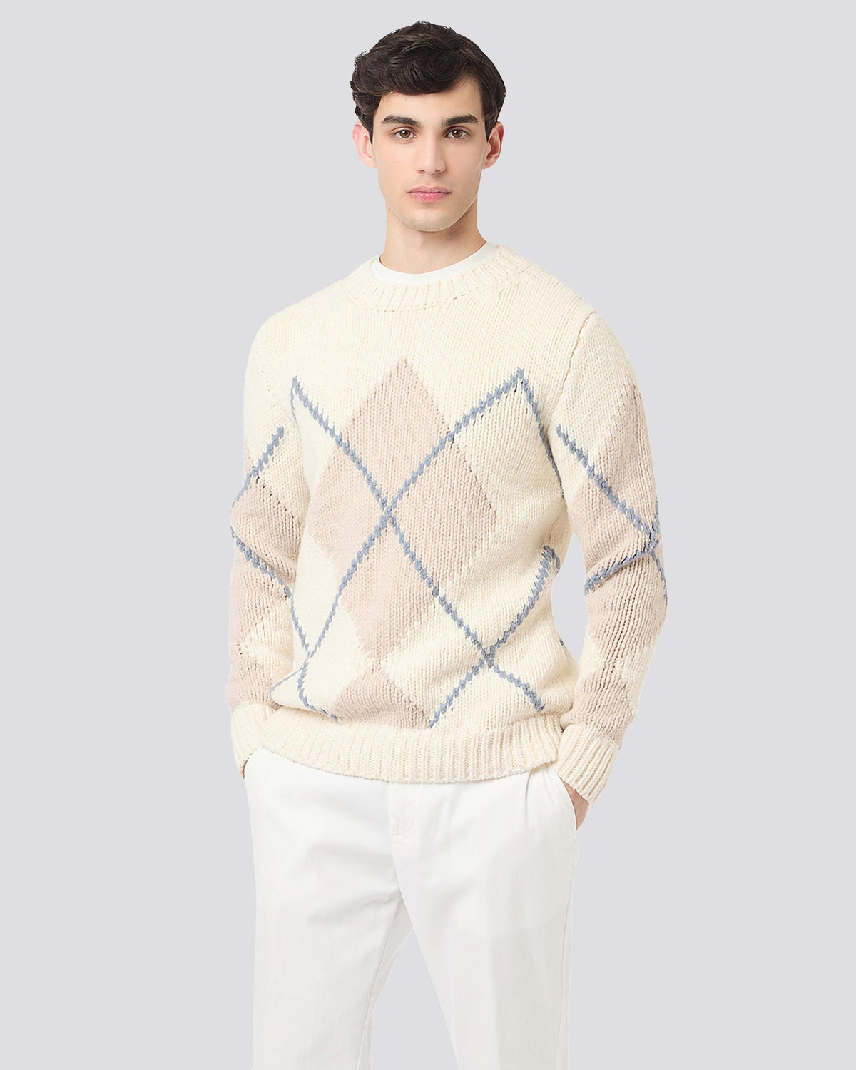 MAGLIA GIROCOLLO LANA