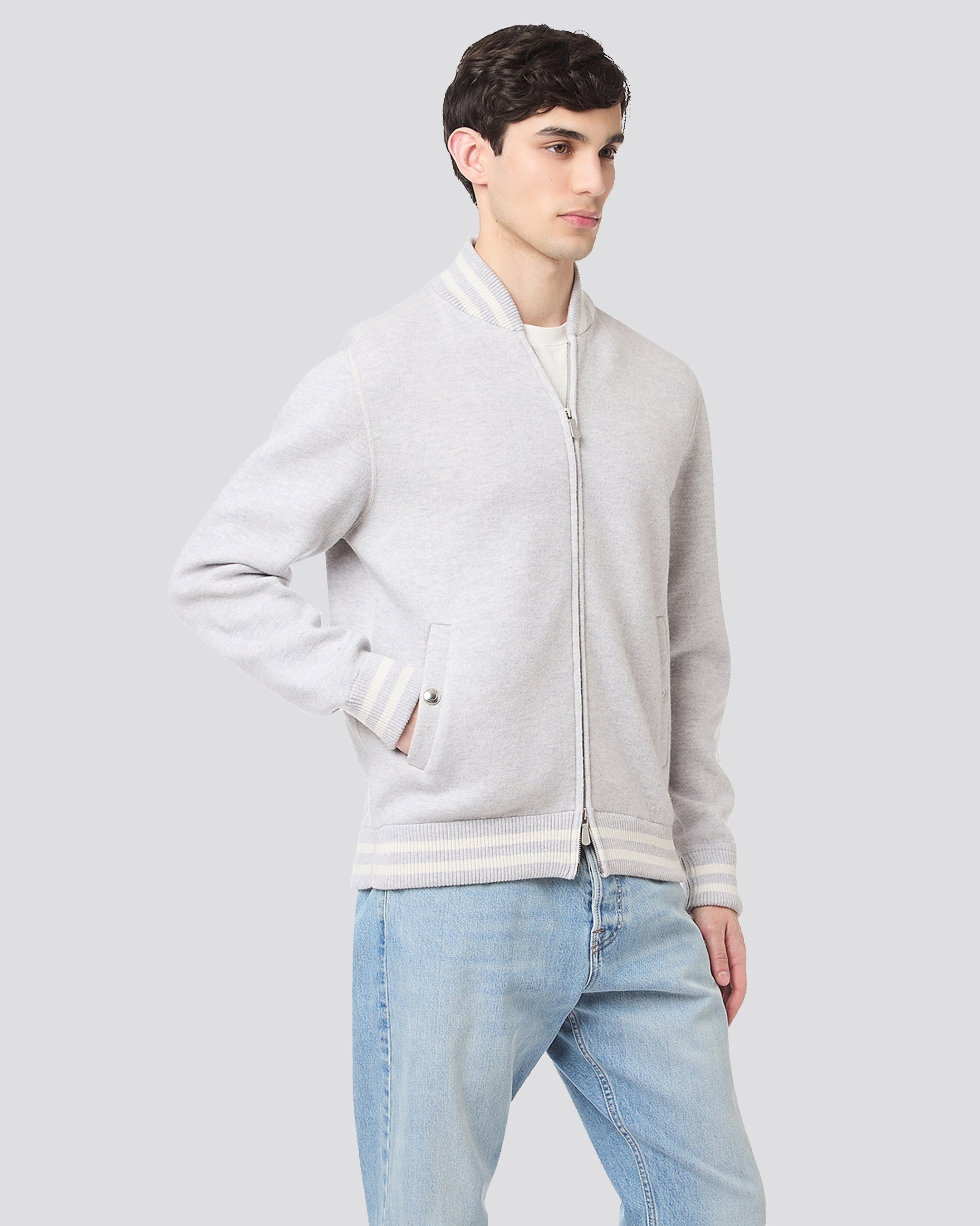 FULL ZIP BOMBER JACKET - 3